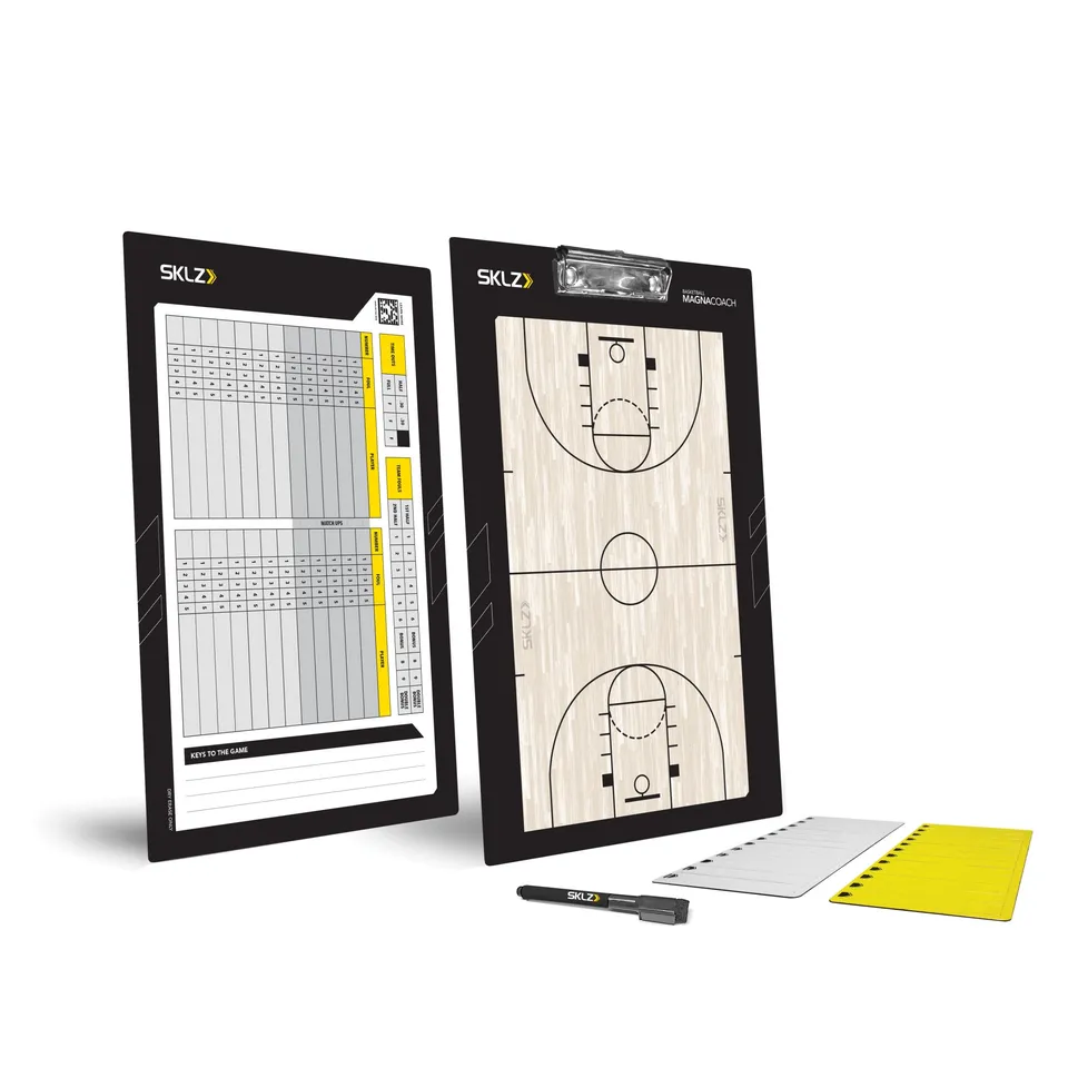 sklz-basketball-magnacoach-doppelseitiges-magnet-taktikboard image 1