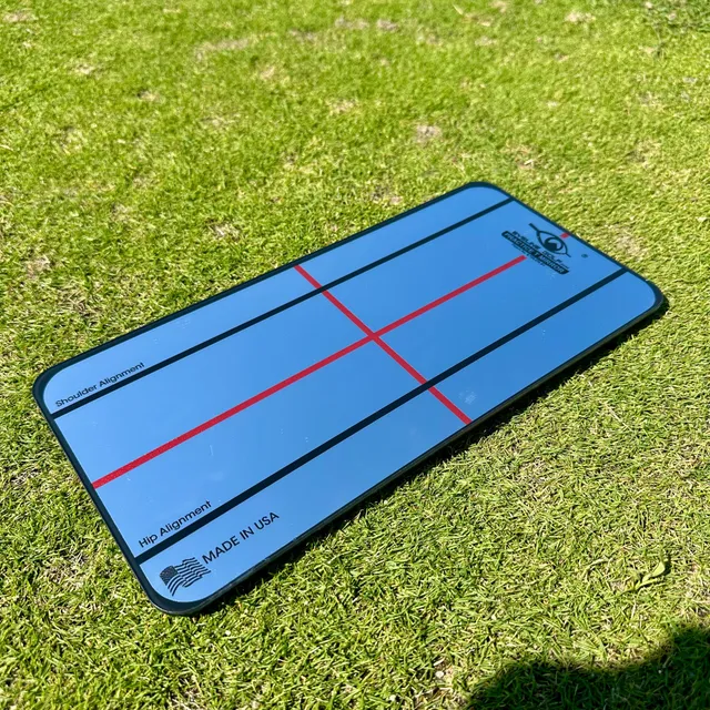 eyeline-golf-practice-t-mirror-faltbares-setup-und-putting-ausrichtungssystem-mi image 1