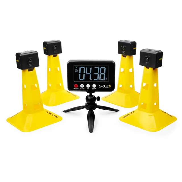 sklz-speed-gates-elektronische-sprint-zeitmessung-f-r-geschwindigkeit-bis-20-yar image 1