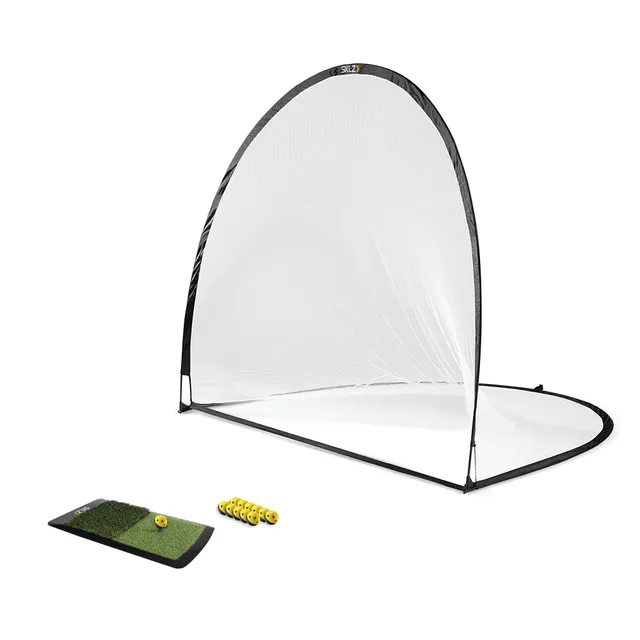 sklz-home-driving-range-kit-golf-bungsnetz-set-mit-impact-b-llen-launch-pad-und- image 1