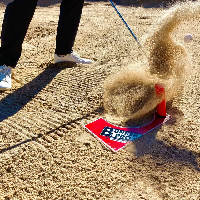 eyeline-golf-bunker-pro-system-bunker-trainingshilfe-mit-poly-carbonat-basis-und image 1