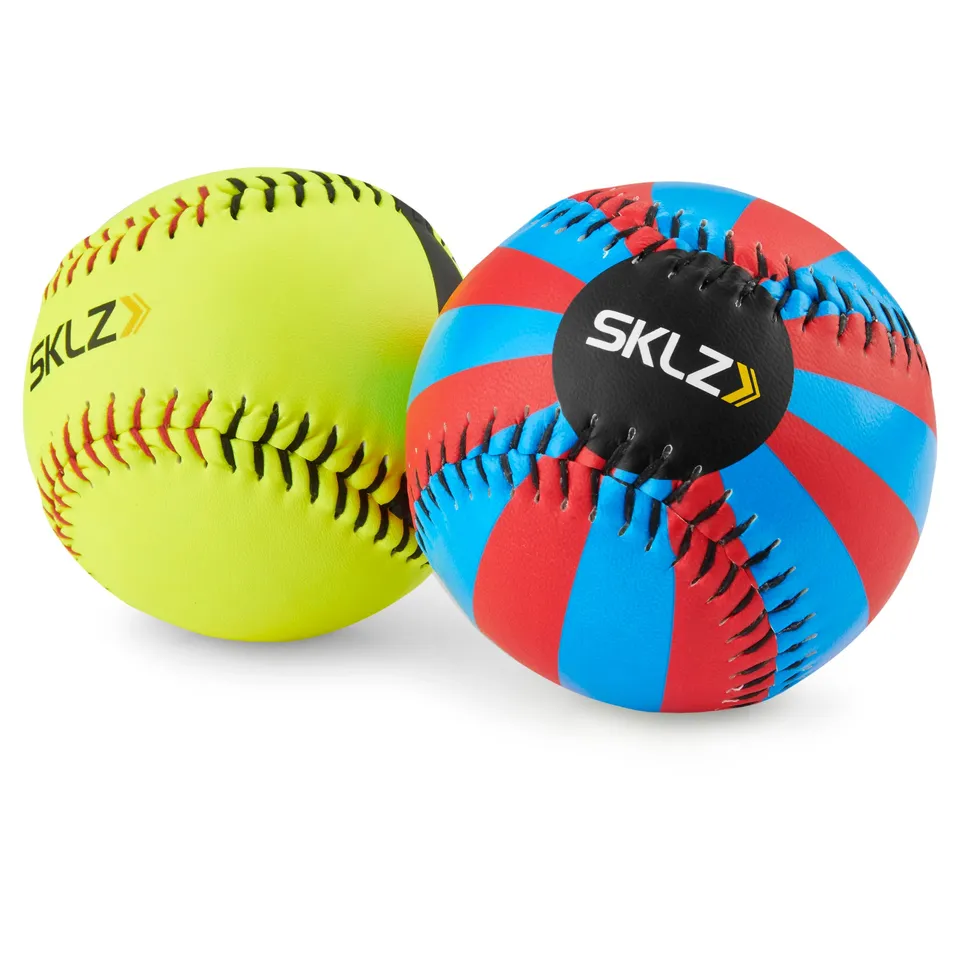 sklz-spin-vision-softball-farbwechselnder-spin-trainingsball-mit-drehungs-feedba image 1
