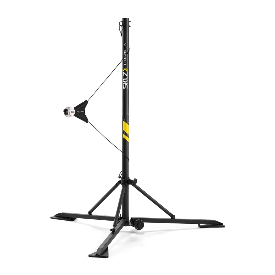 sklz-hit-a-way-portable-training-station-baseball-softball-schlagtrainer-mit-twi image 1
