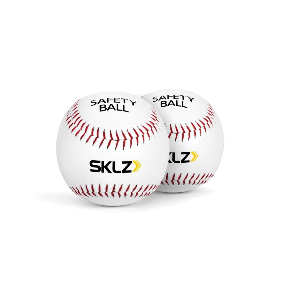 sklz-safety-balls-2-pack-soft-cushioned-baseball-trainingsb-lle-im-authentischen image 1