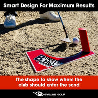 eyeline-golf-bunker-pro-system-bunker-trainingshilfe-mit-poly-carbonat-basis-und image 8