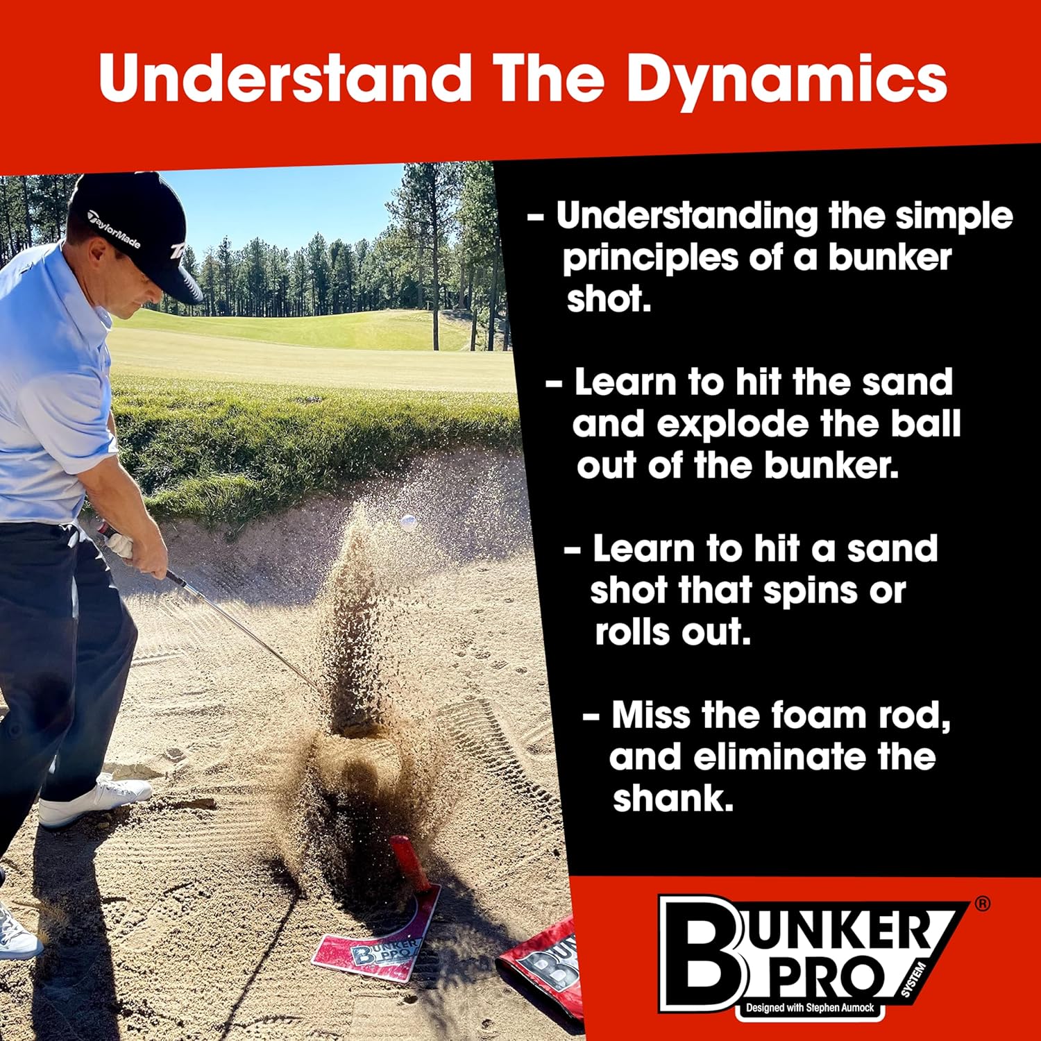 eyeline-golf-bunker-pro-system-bunker-trainingshilfe-mit-poly-carbonat-basis-und image 5