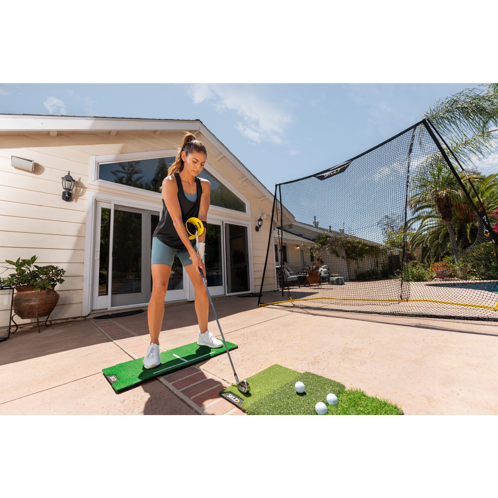 sklz-shallow-shot-golf-swing-trainer-schwungtrainer-mit-ausrichtungsmarkierungen image 7