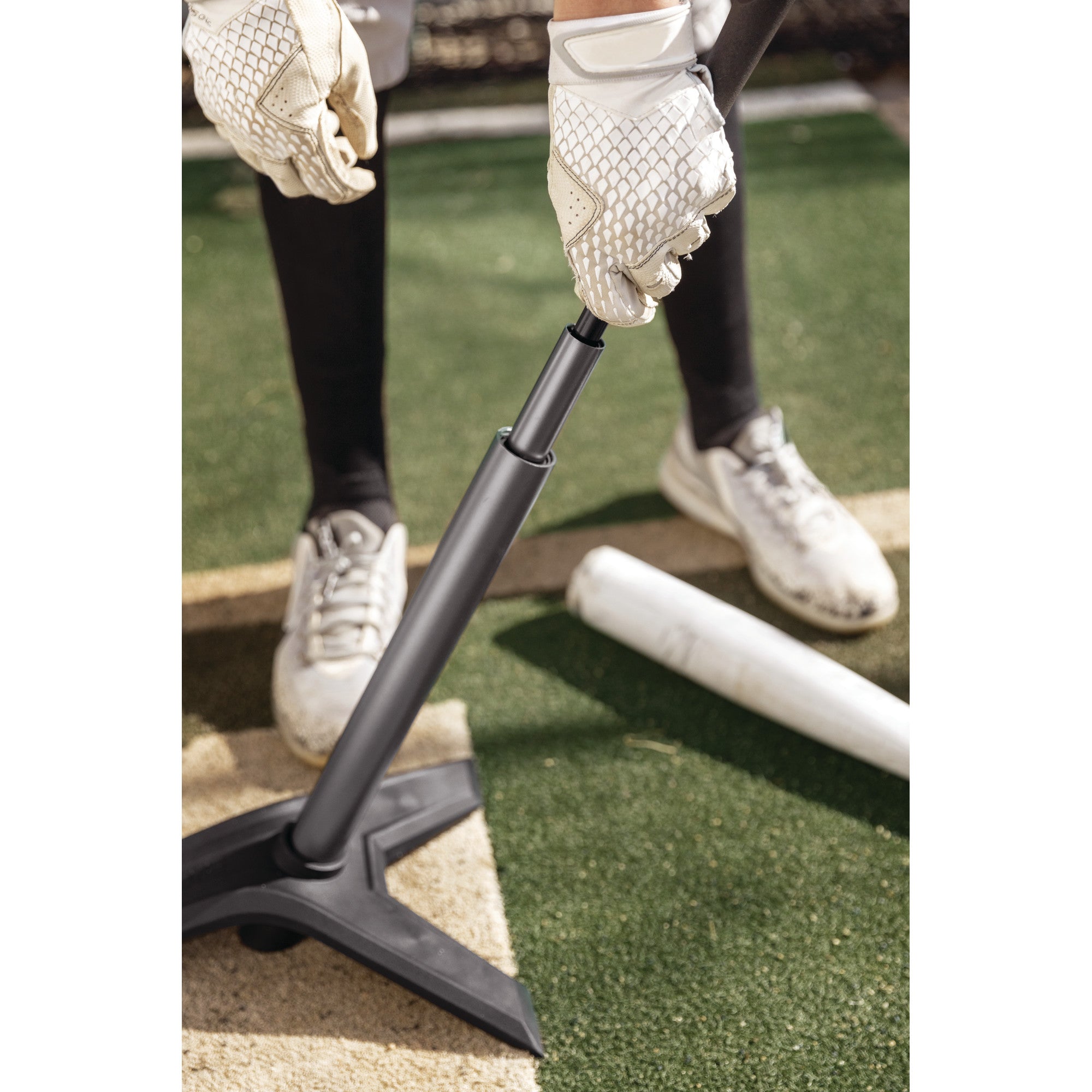sklz-launch-tee-elite-verstellbarer-baseball-softball-schlagtee-mit-flexibler-te image 8