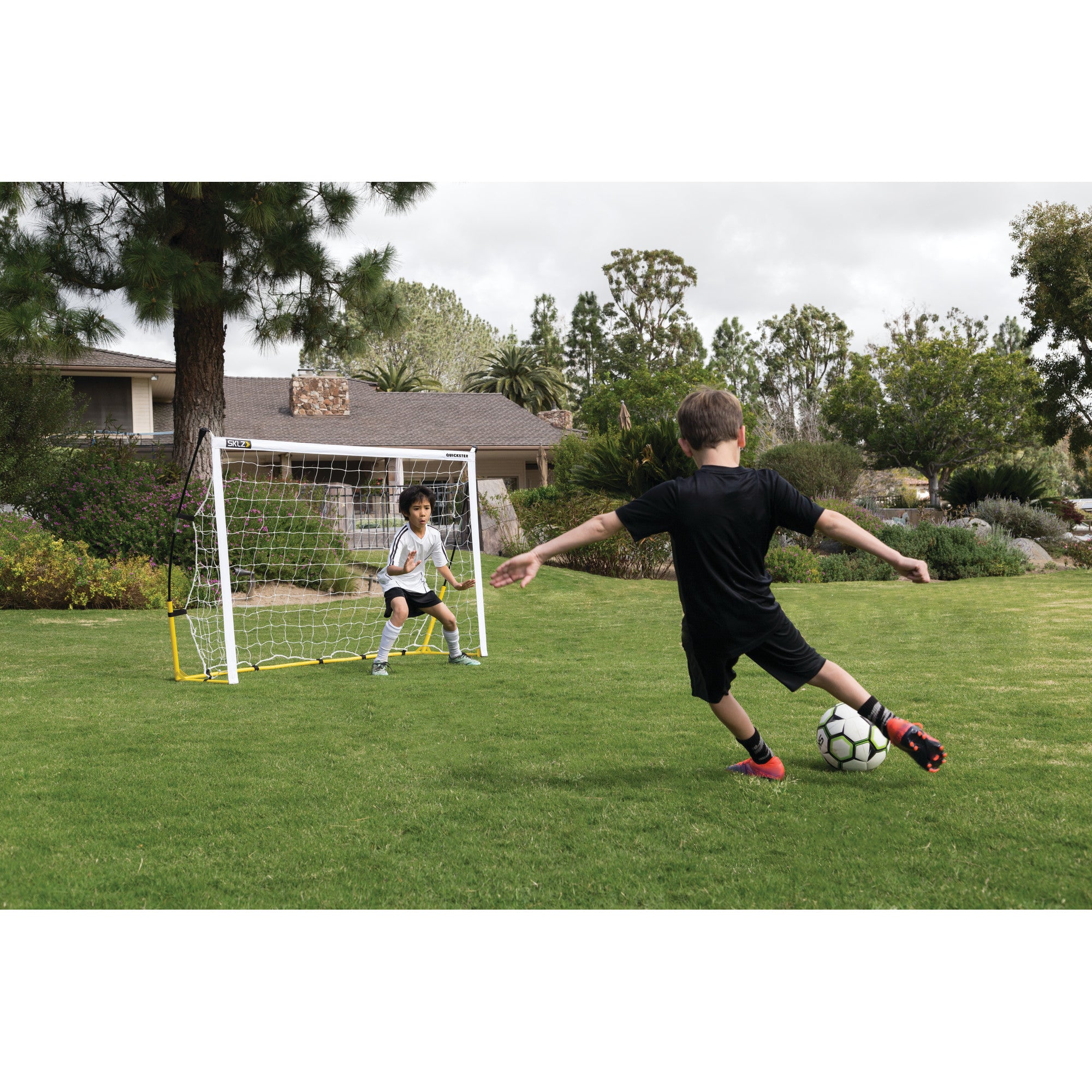sklz-quickster-tragbares-fu-balltor-mit-tension-tite-stangen image 8