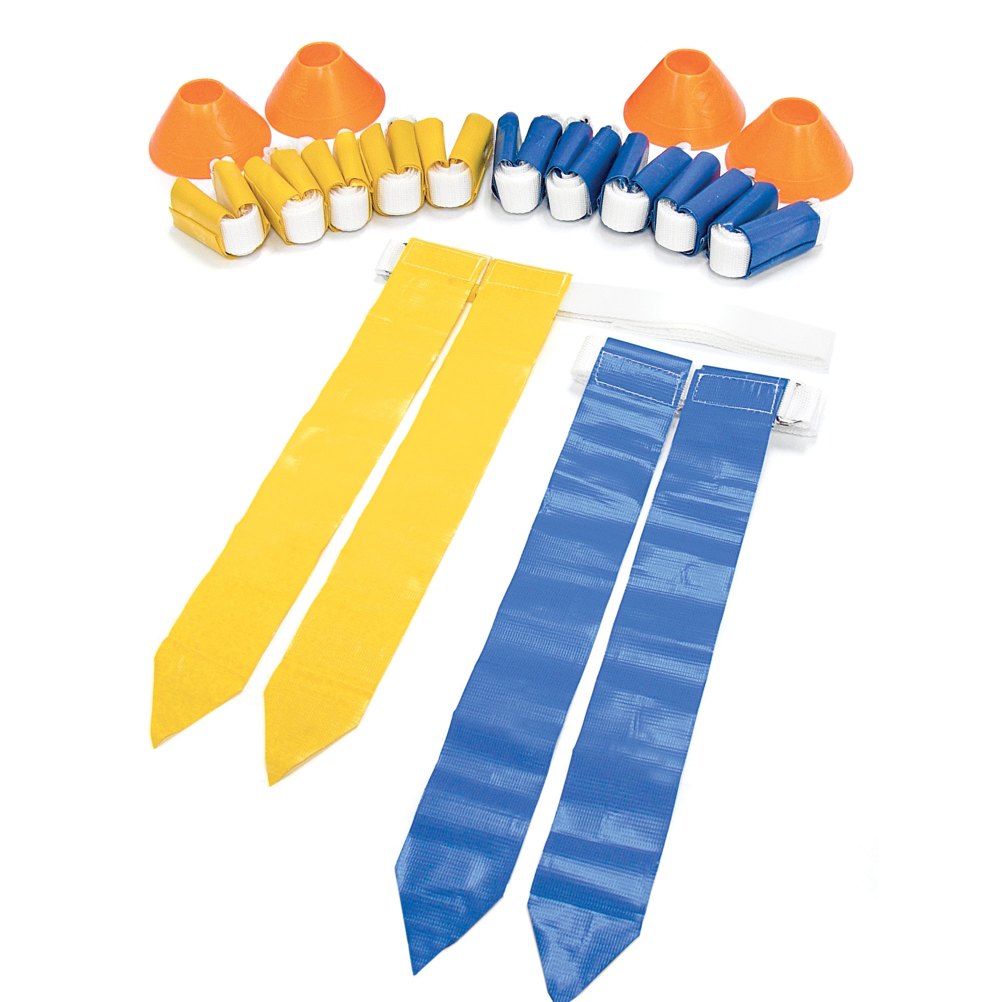 sklz-10-man-flag-football-set-deluxe-flag-football-set-mit-g-rteln-flags-regeln image 1