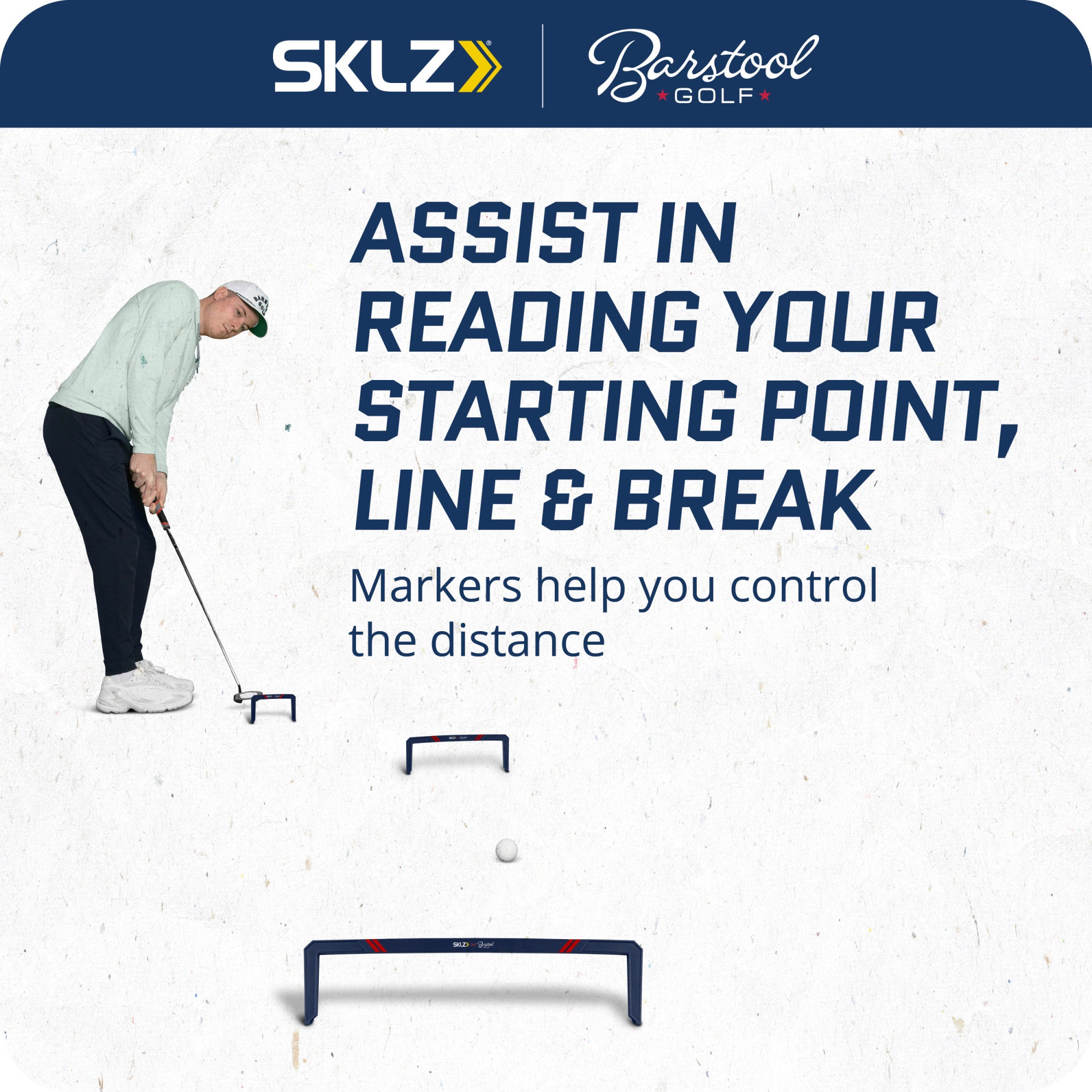 sklz-barstool-putt-path-gates-putting-tor-set-mit-3-gate-gr-en image 5
