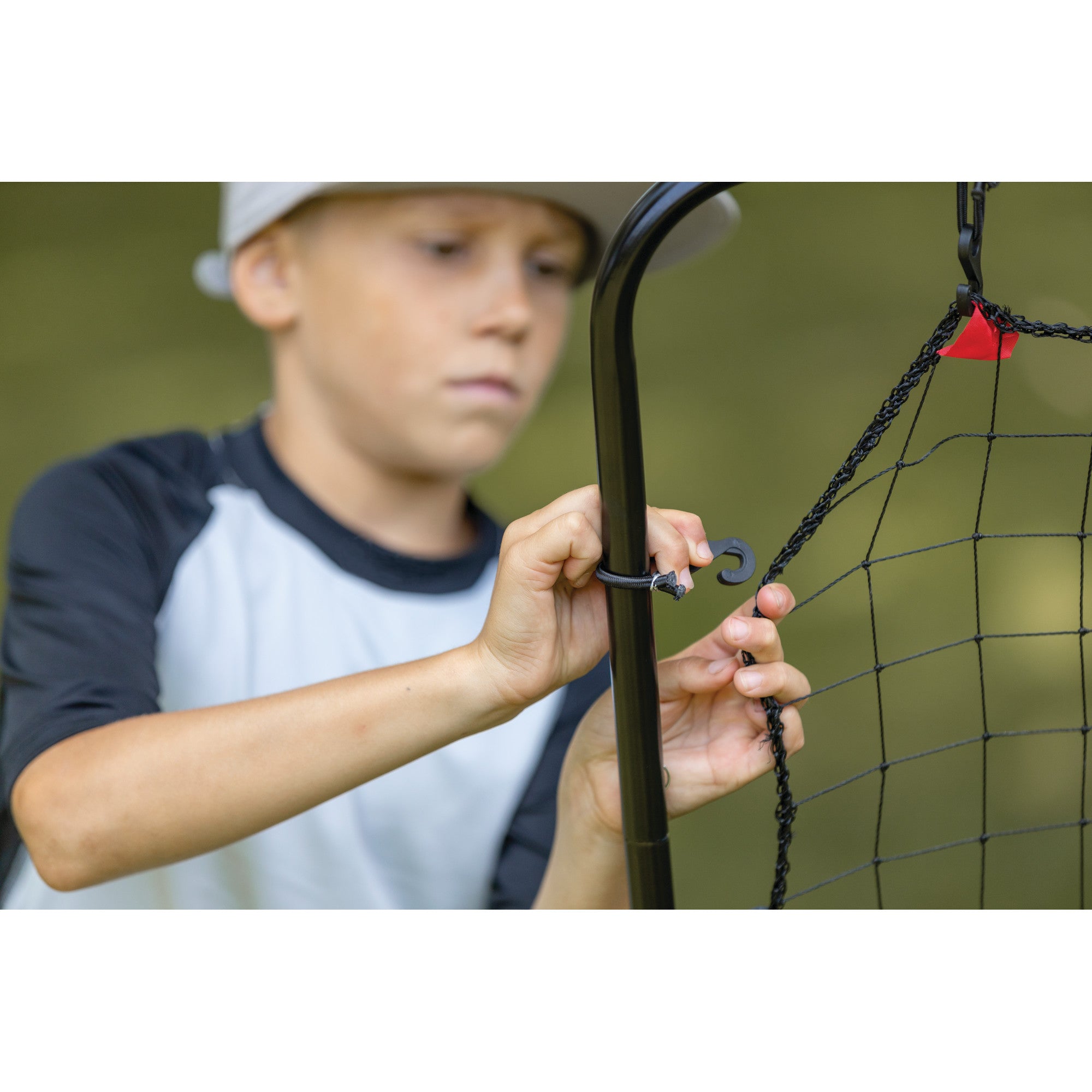 sklz-pitchback-youth-baseball-softball-reboundernetz-mit-strike-zone-ziel-f-r-wu image 8
