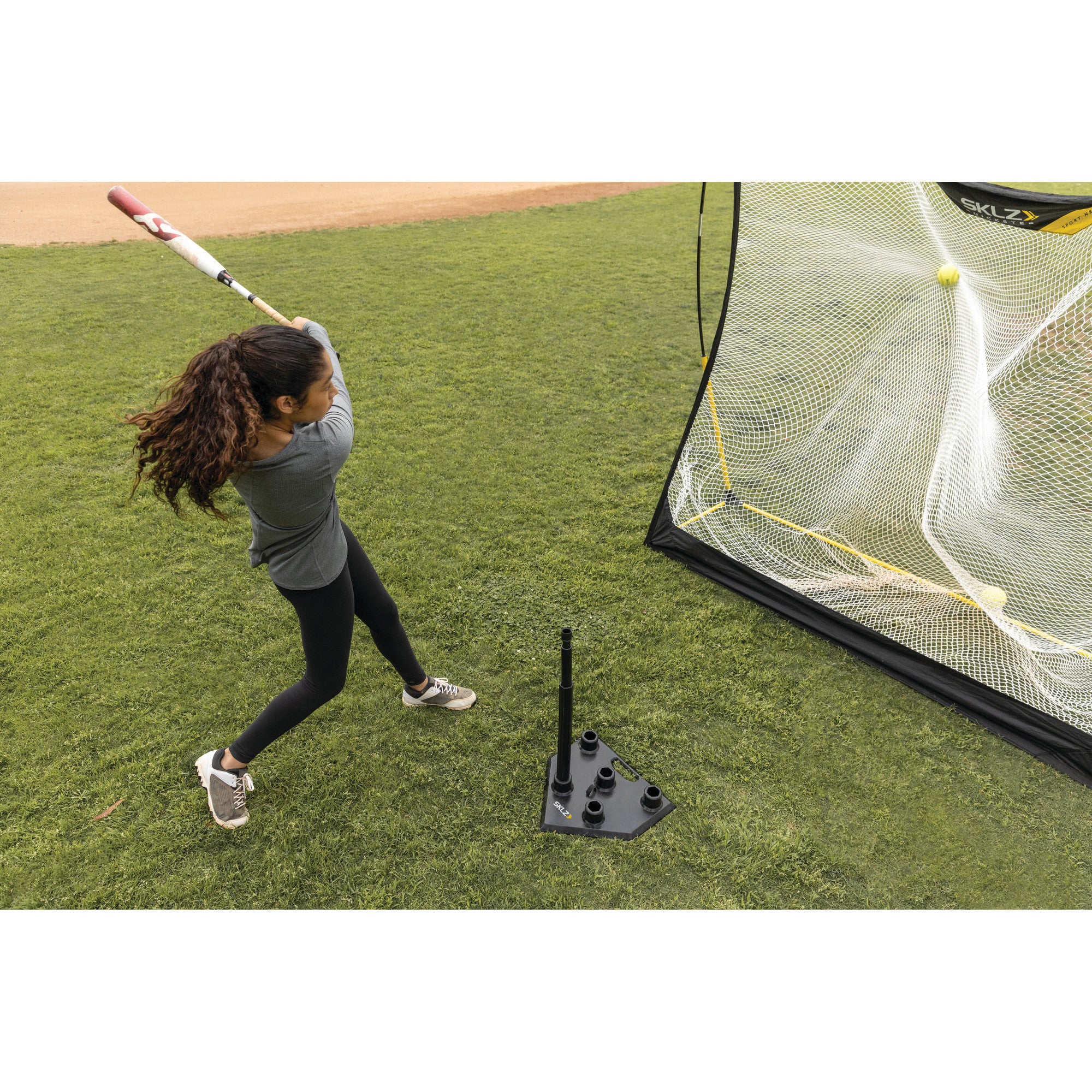 sklz-5-position-tee-v2-verstellbares-baseball-softball-schlagtee-mit-5-positione image 6