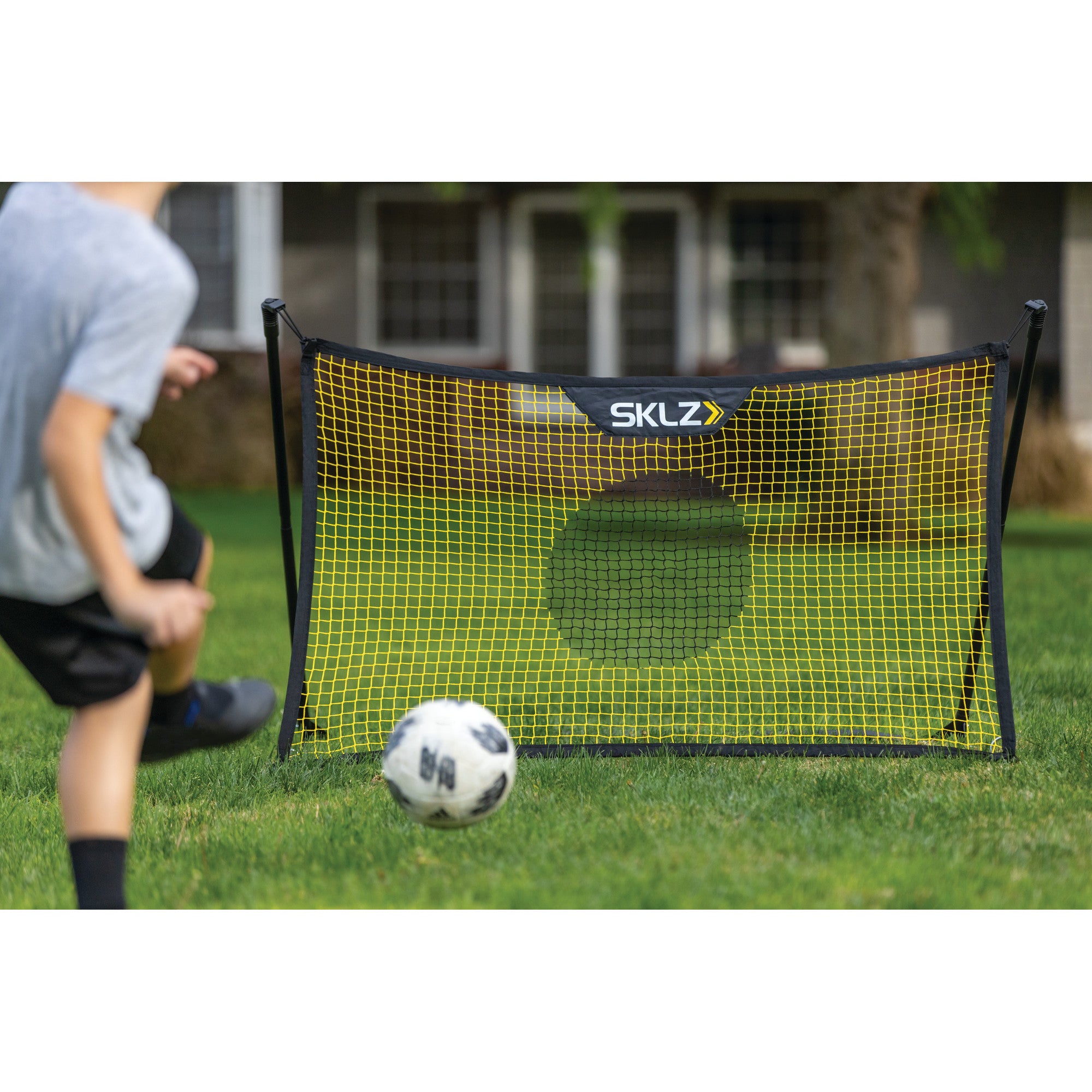 sklz-soccer-trainer-solo-rebound-netz-f-r-ballkontrolle-volleys-und-luftball-ann image 2