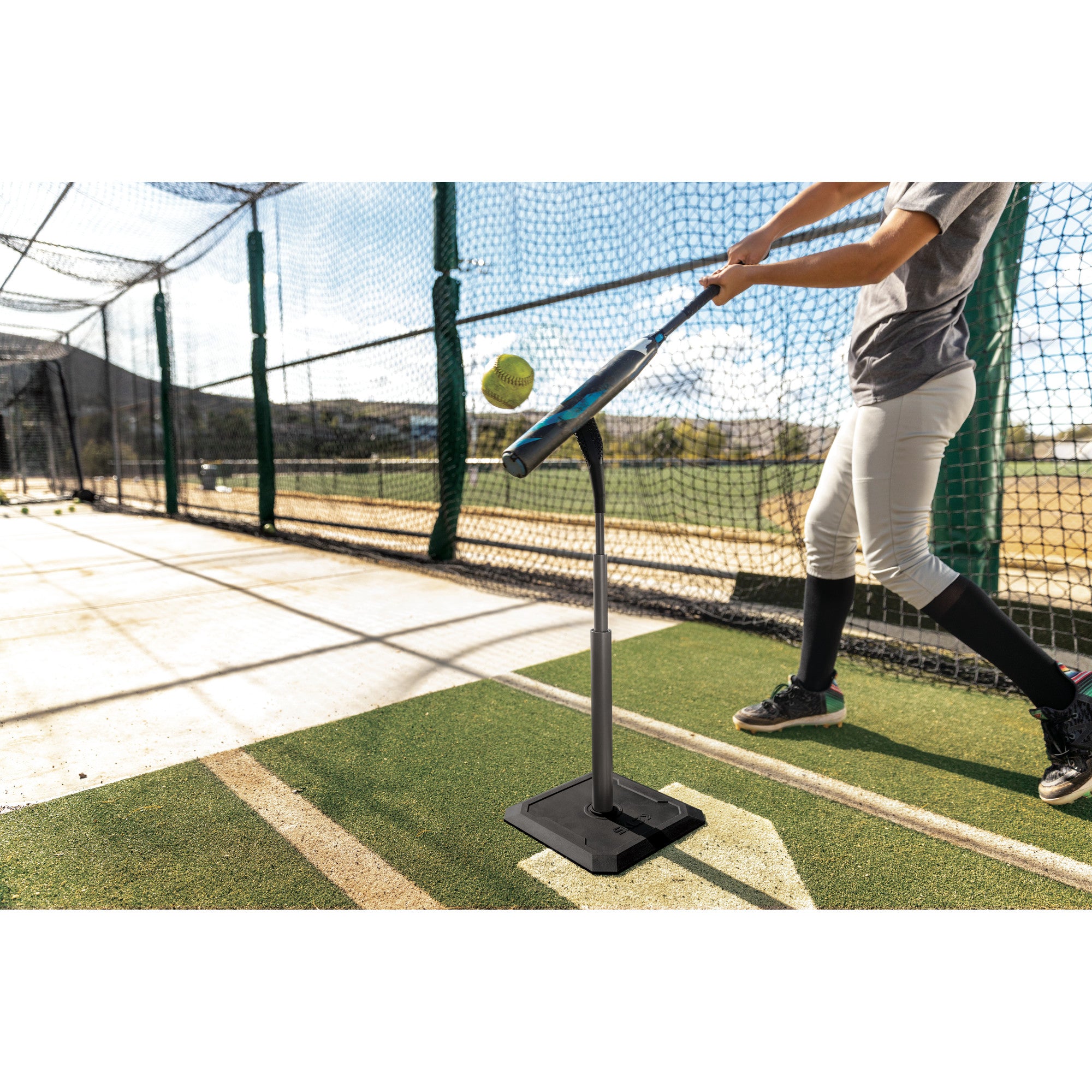sklz-pro-tee-elite-profi-baseball-softball-batting-tee-mit-pebax-teespitze-und-h image 7