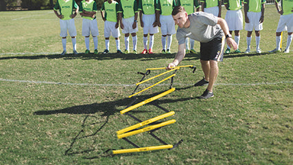 sklz-quick-ladder-pro-agility-leiter-faltbare-trainingsleiter-ohne-gurtband-erwe image 2