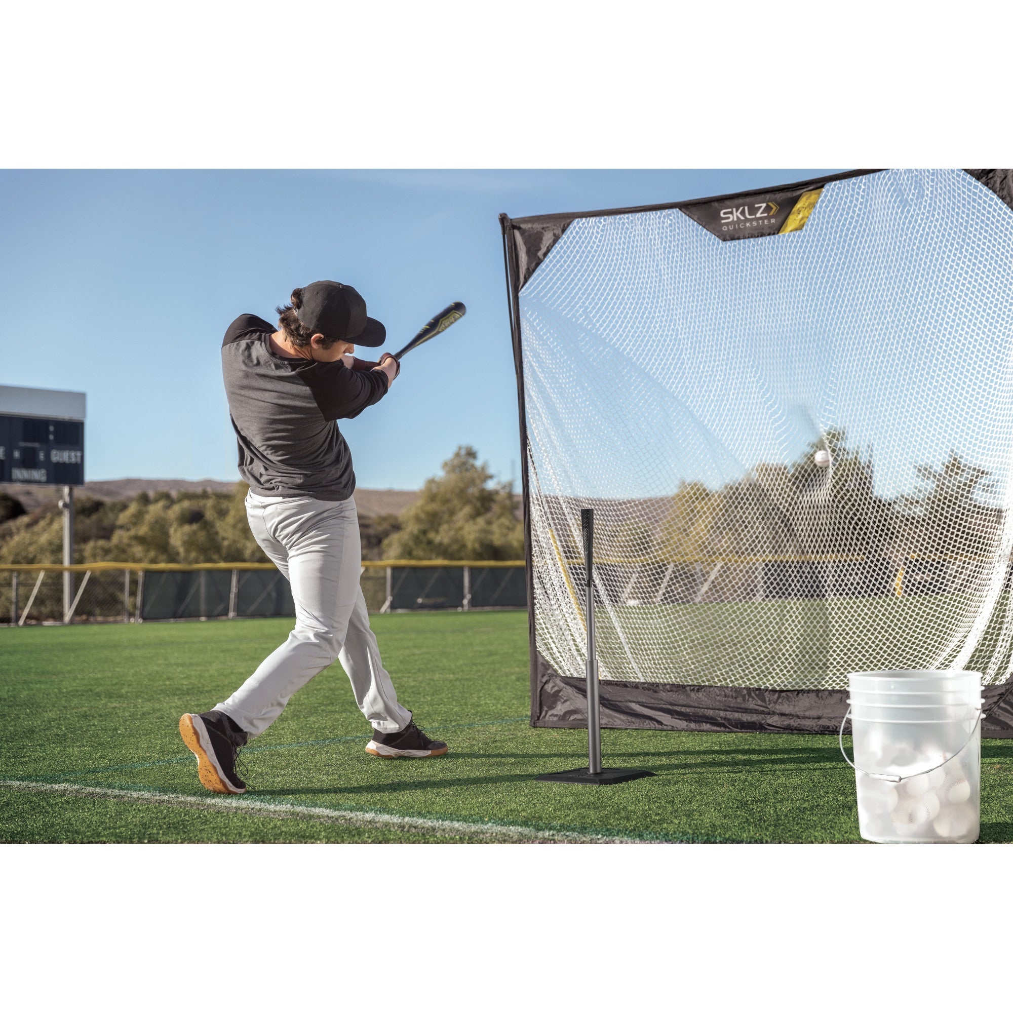 sklz-pro-tee-elite-profi-baseball-softball-batting-tee-mit-pebax-teespitze-und-h image 4