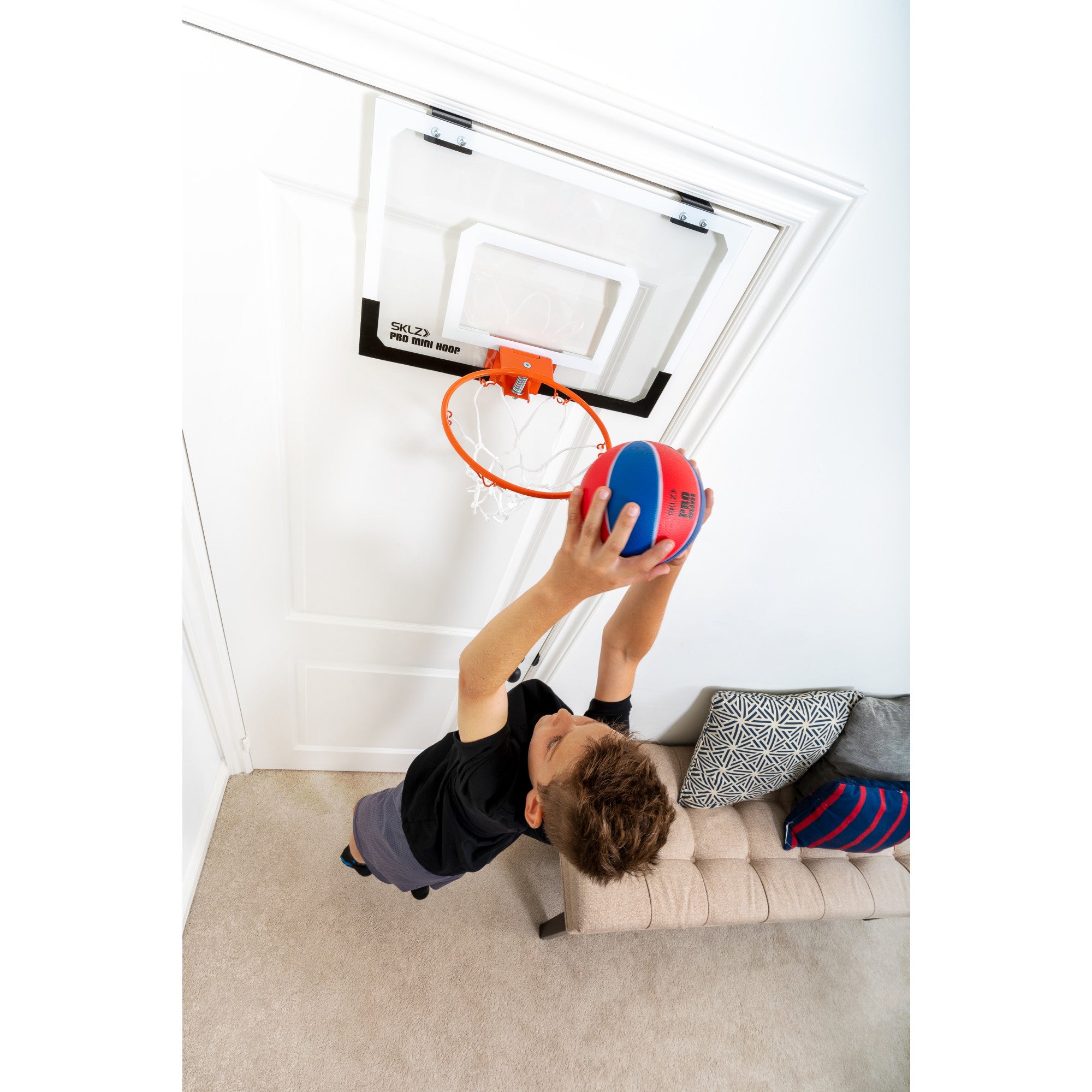 sklz-pro-mini-swish-foam-ball-5-zoll-ca-12-7-cm-weicher-schaumstoff-basketball-f image 2