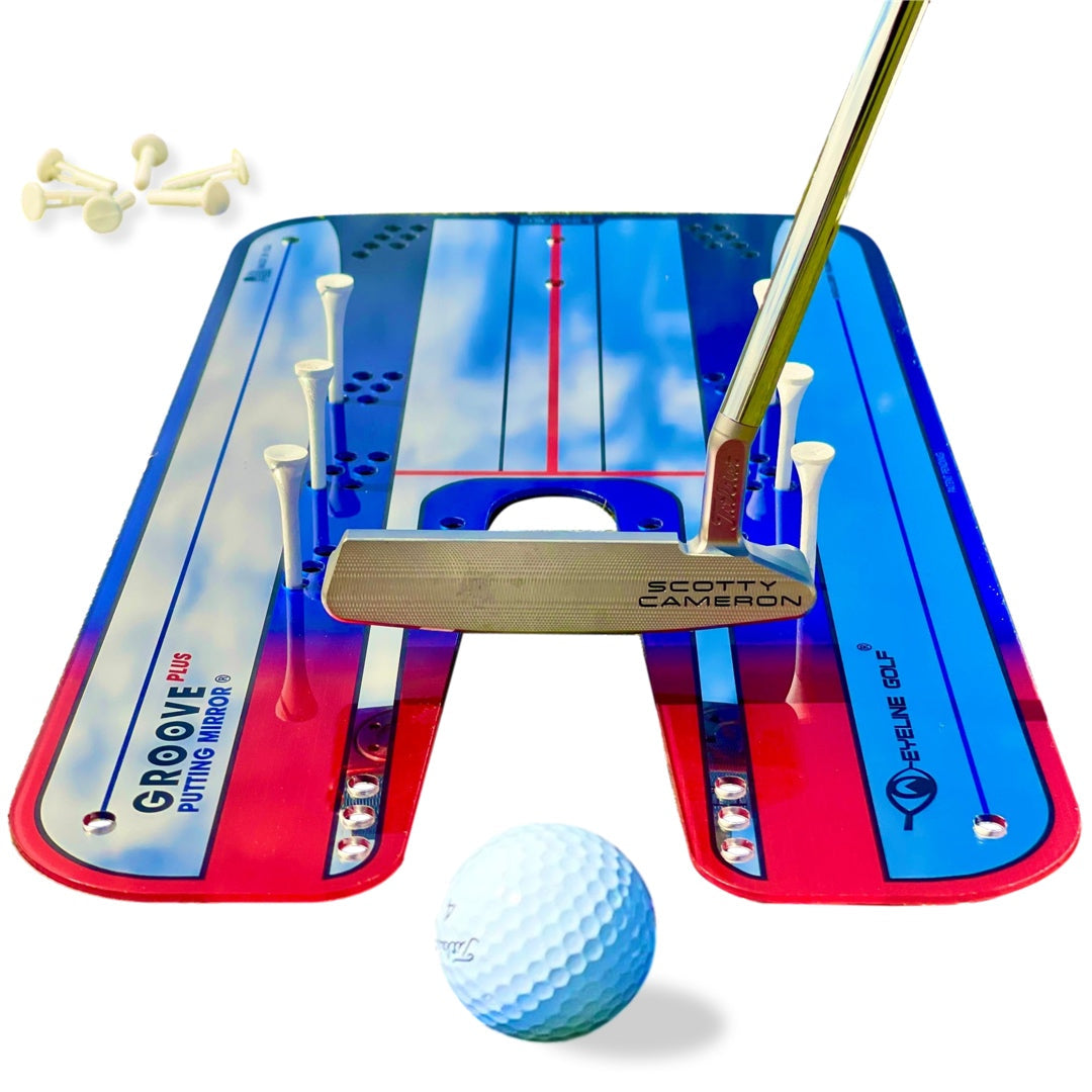 eyeline-golf-groove-plus-putting-mirror-putting-spiegel-mit-augenposition-schl-g image 1
