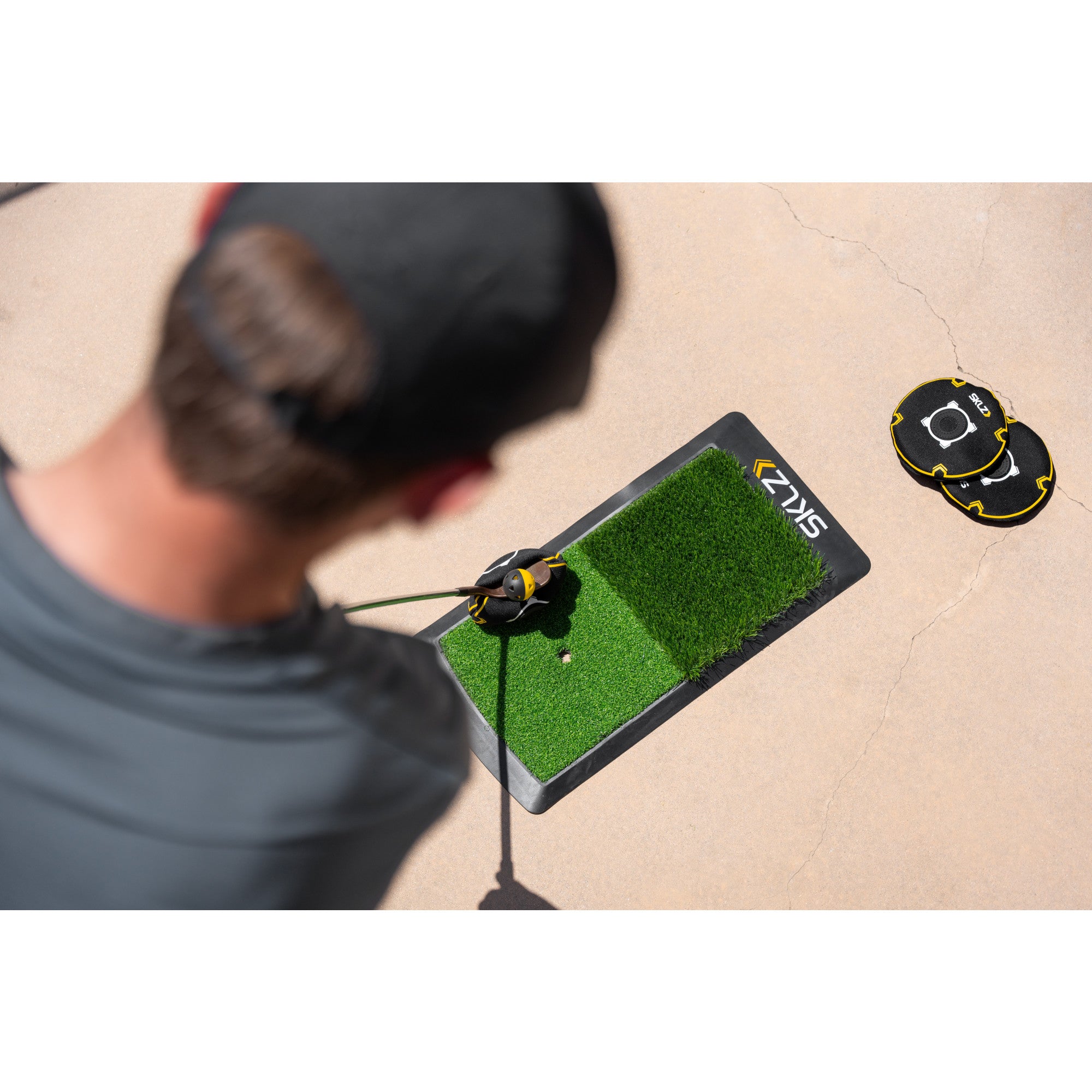 sklz-bunker-caddie-golf-bunker-trainingswerkzeug-f-r-pr-zise-bunkerschl-ge image 6