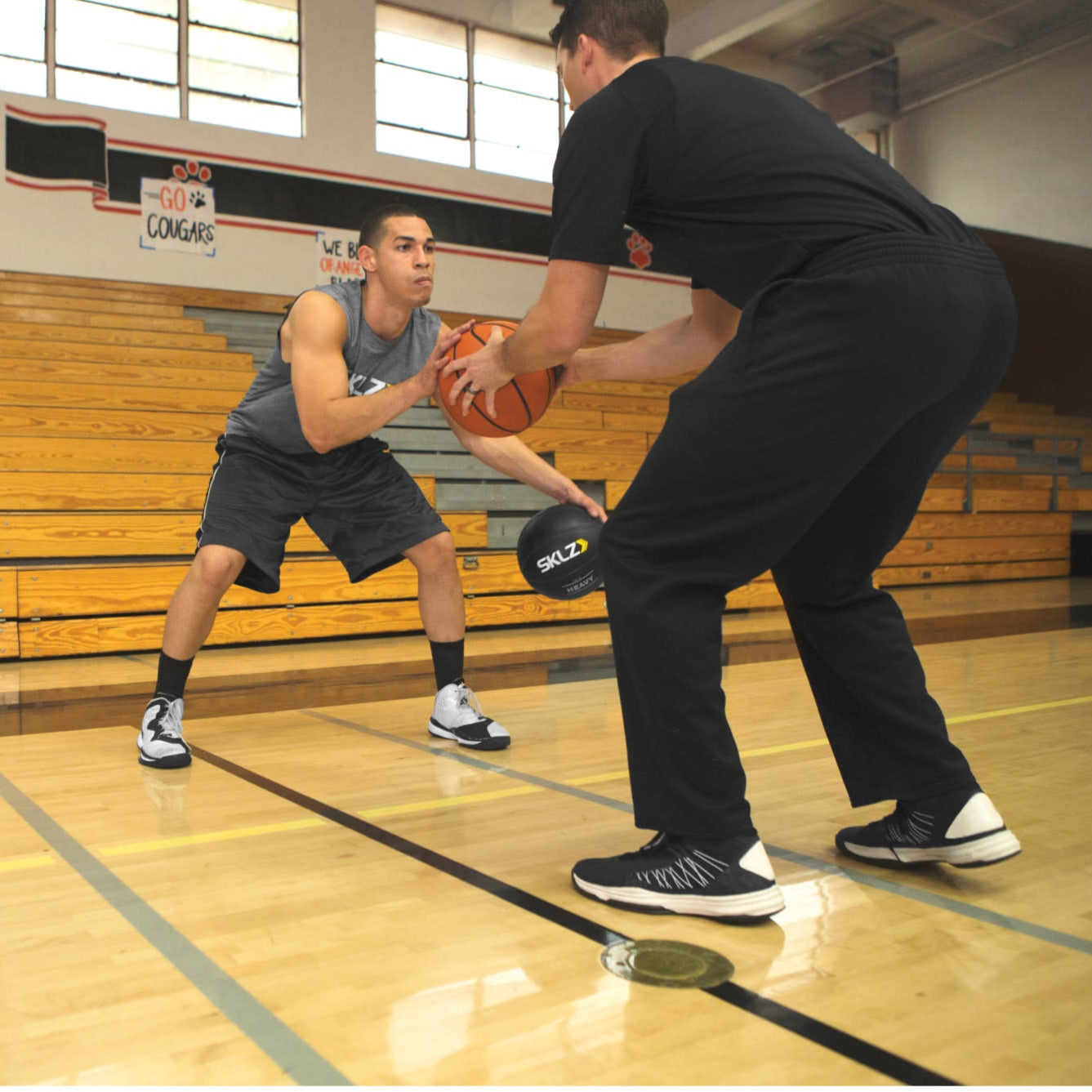 sklz-heavy-weight-control-basketball-3-lb-ca-1-36-kg-gewichtstraining-basketball image 4