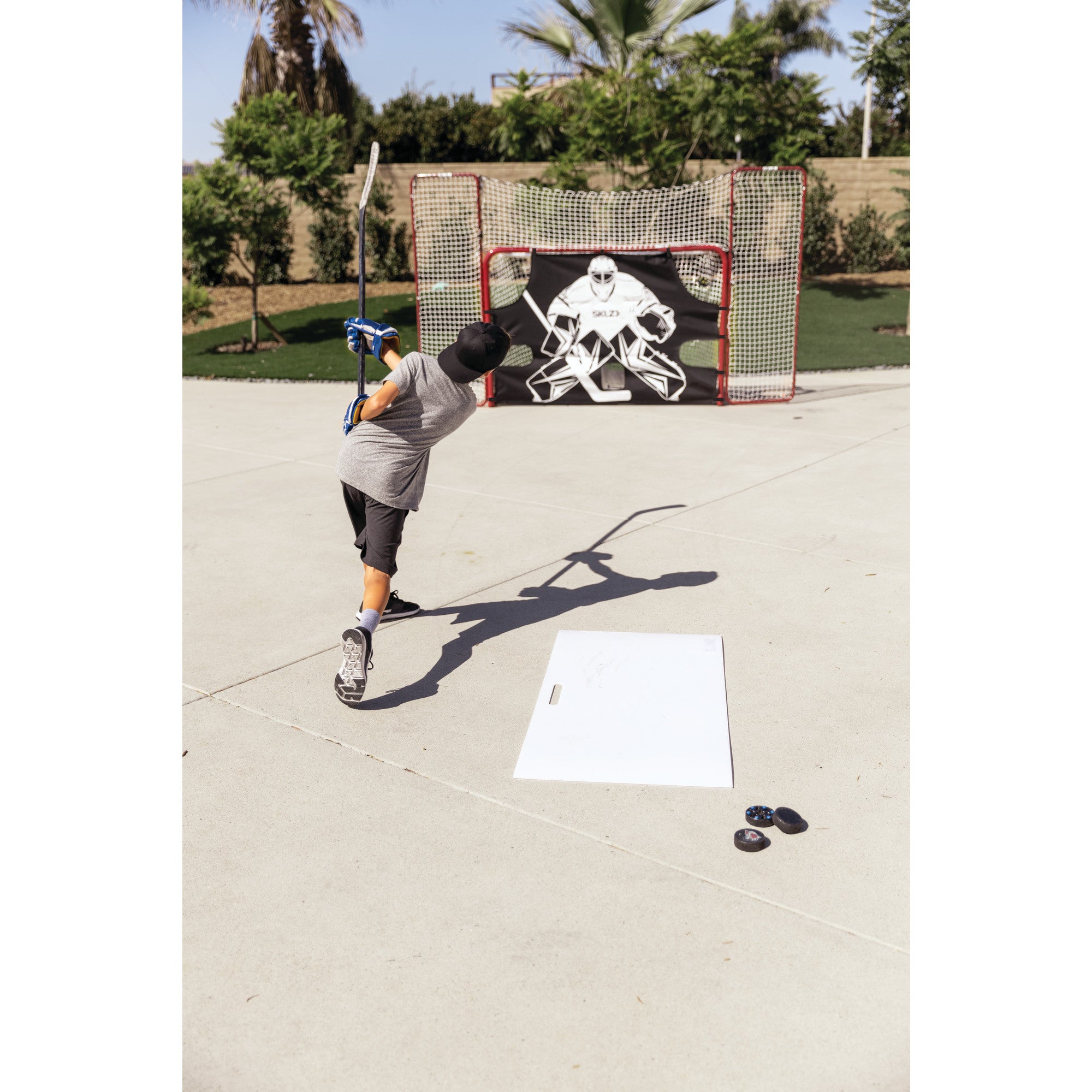 sklz-shooting-pad-hockey-schie-pad-mit-silikonbeschichteter-eis-artiger-oberfl-c image 7