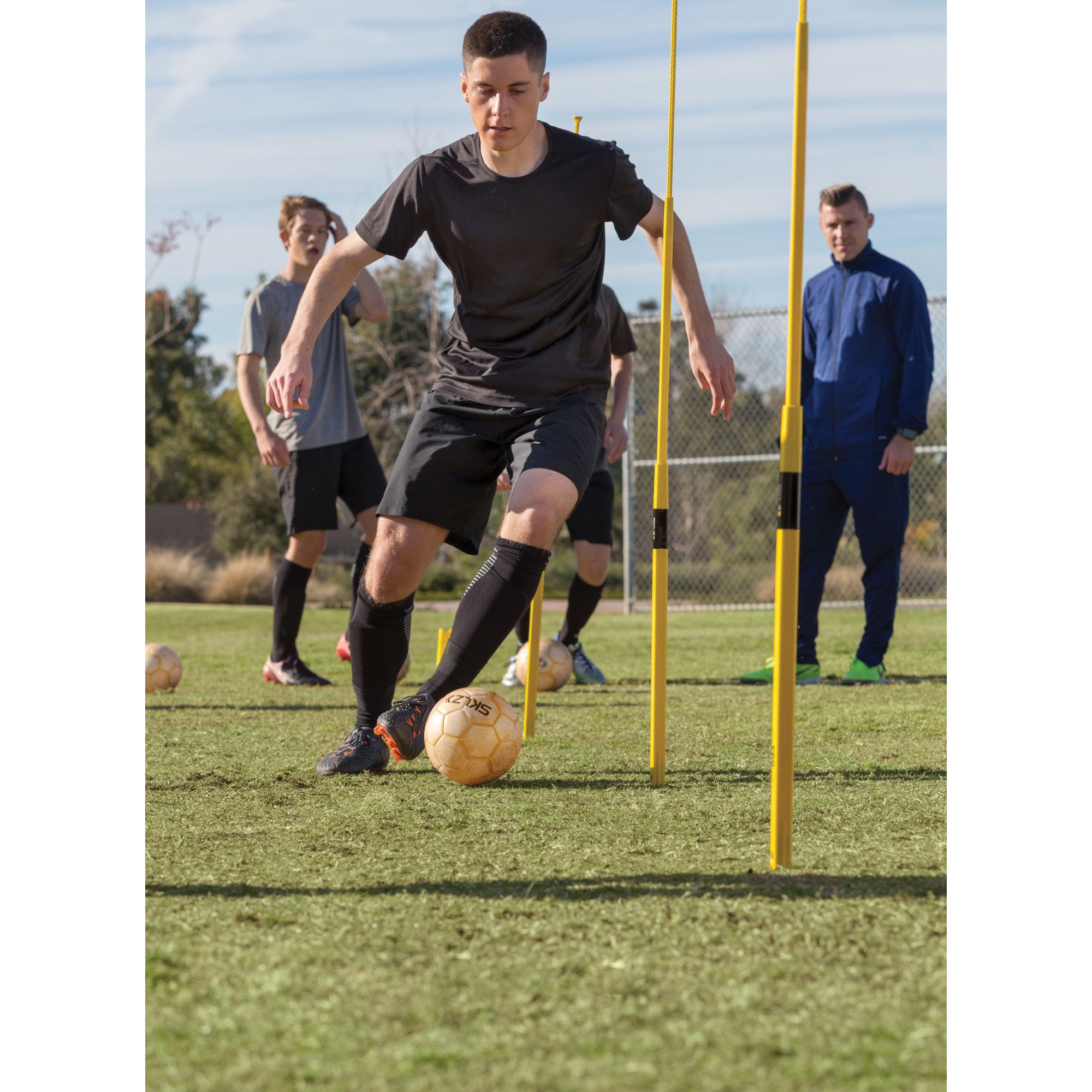 sklz-golden-touch-fu-ball-trainingsball-gr-e-3-mit-offiziellem-gr-e-5-gewicht-f- image 6