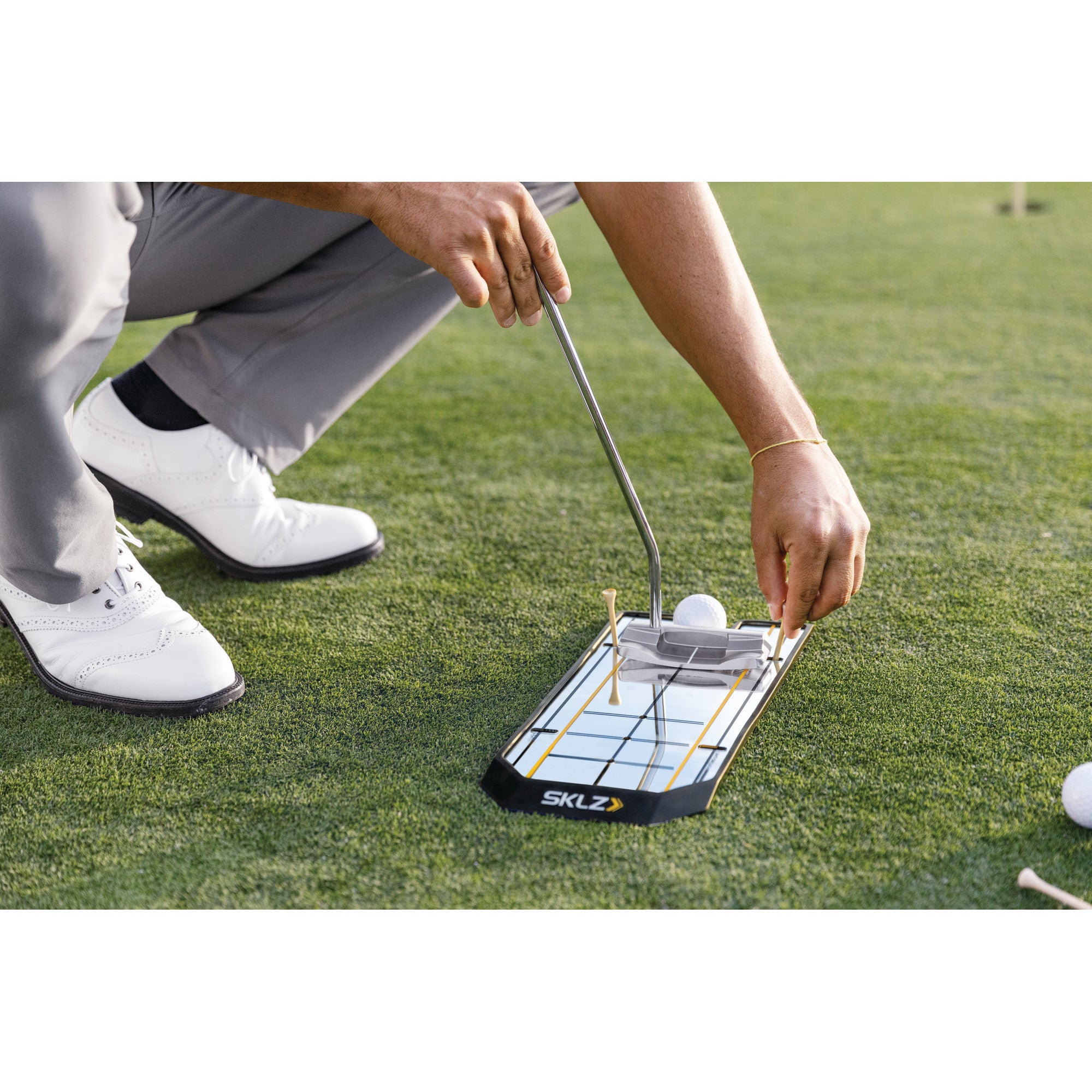 sklz-perfect-your-putt-bundle-accelerator-pro-putting-green-mit-ballr-cklauf-und image 6