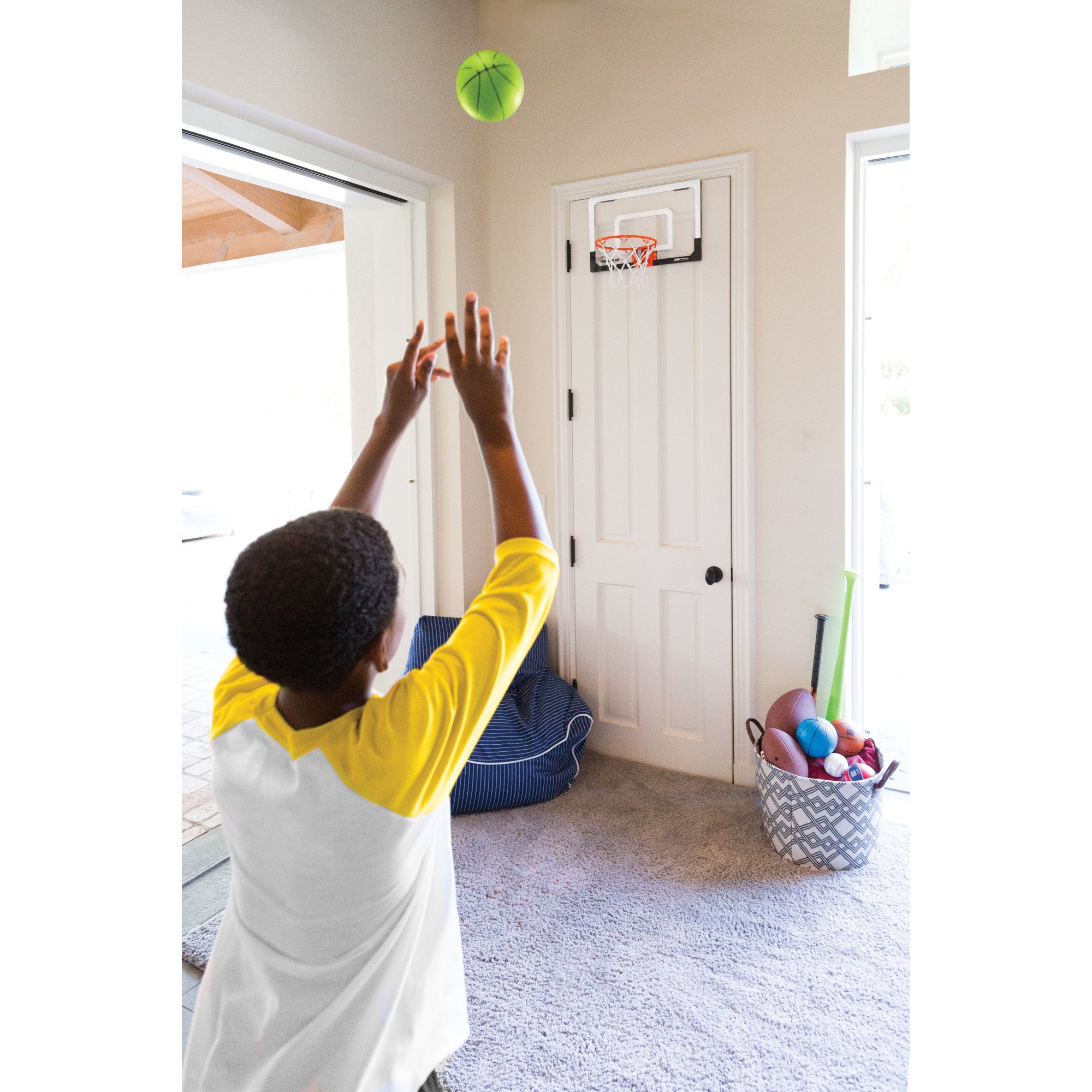 sklz-pro-mini-swish-foam-ball-5-schaumstoff-basketball-f-r-mini-hoop-indoor-trai image 3