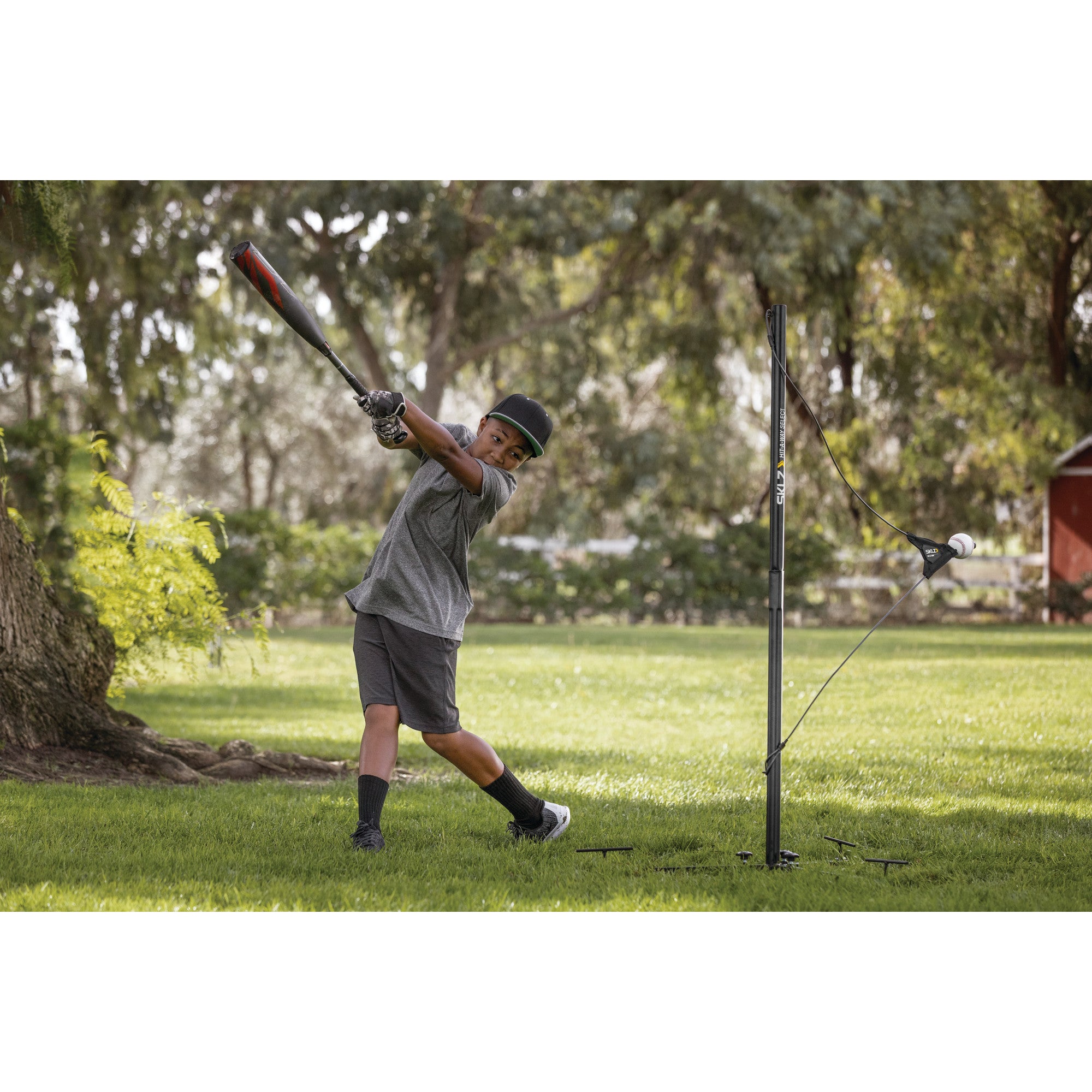 sklz-hit-a-way-select-baseball-softball-swing-trainer-mit-verstellbarem-twist-ba image 4
