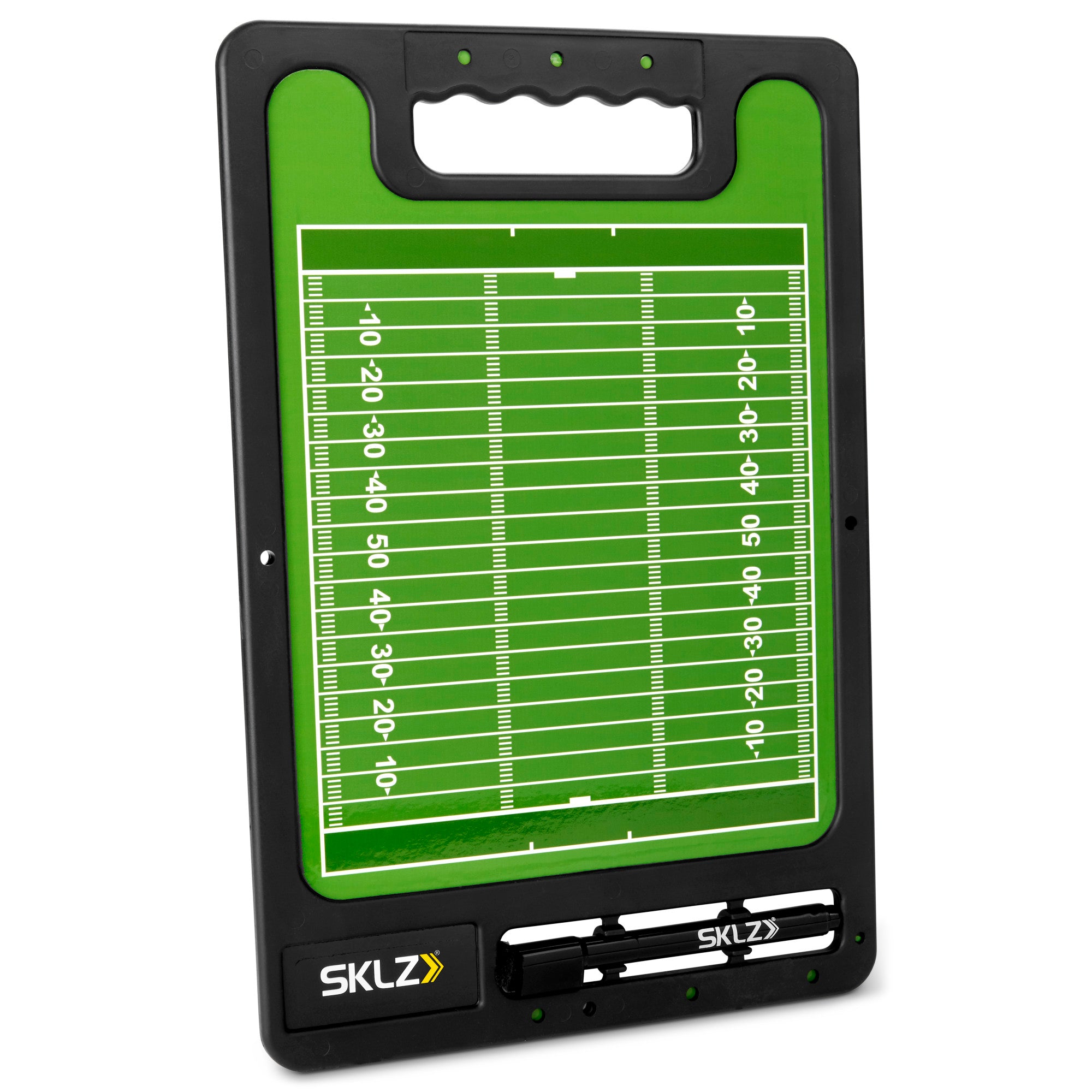 sklz-football-coaches-board-zweiseitiges-taktik-whiteboard-mit-trocken-abwischba image 4