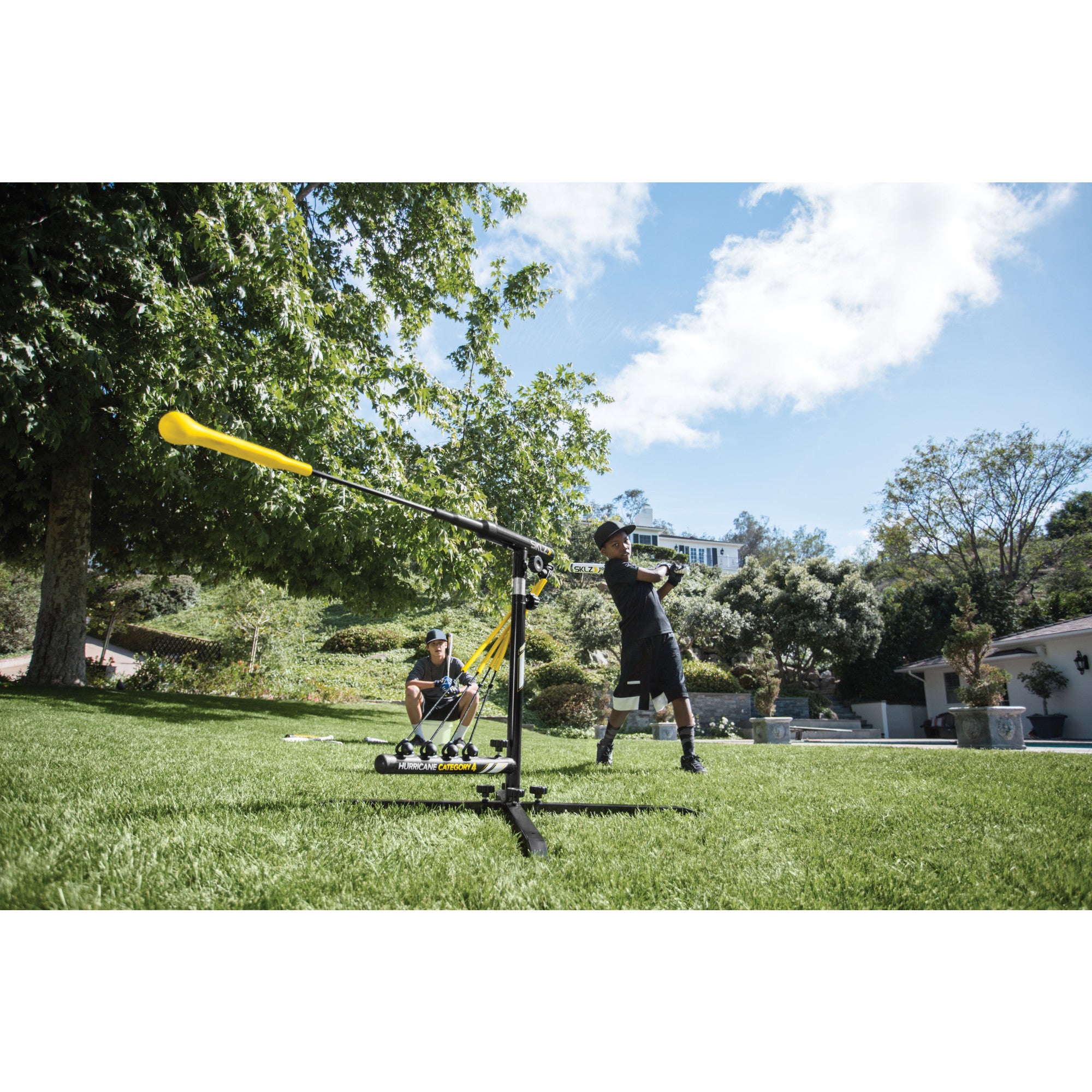 sklz-hurricane-category-4-baseball-softball-swing-trainer-mit-4-power-bands-und- image 8
