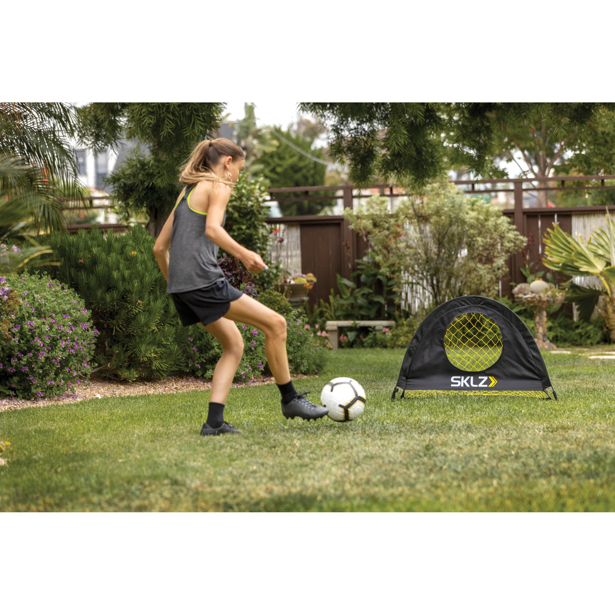 sklz-precision-pop-up-goal-faltbares-fu-balltor-mit-tor-und-schussziel-in-einem image 2