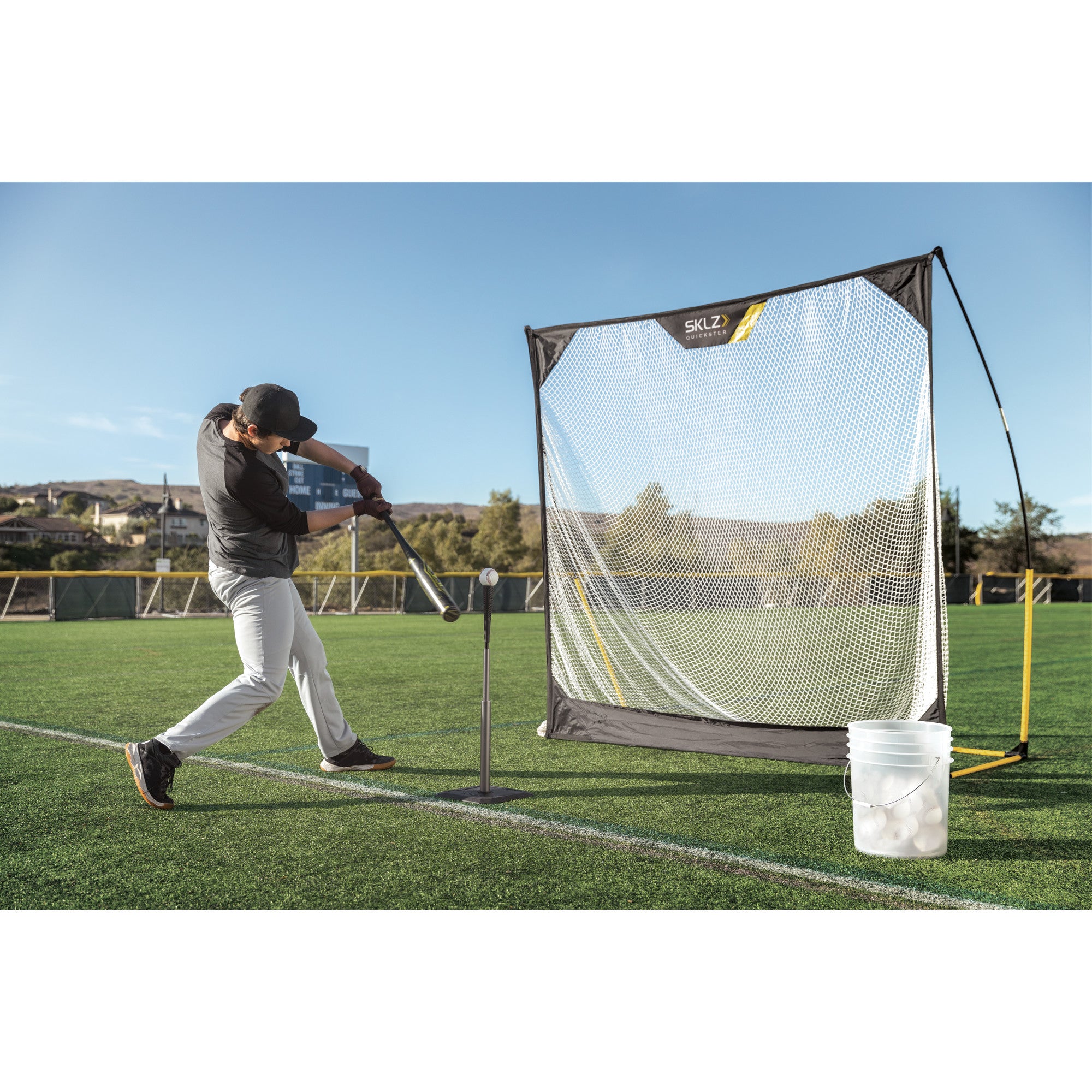 sklz-pro-tee-elite-profi-baseball-softball-batting-tee-mit-pebax-teespitze-und-h image 3