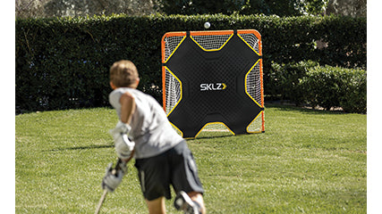 sklz-lacrosse-shooting-trainer-schuss-zielnetz-mit-8-trefferzonen-f-r-standard-l image 2