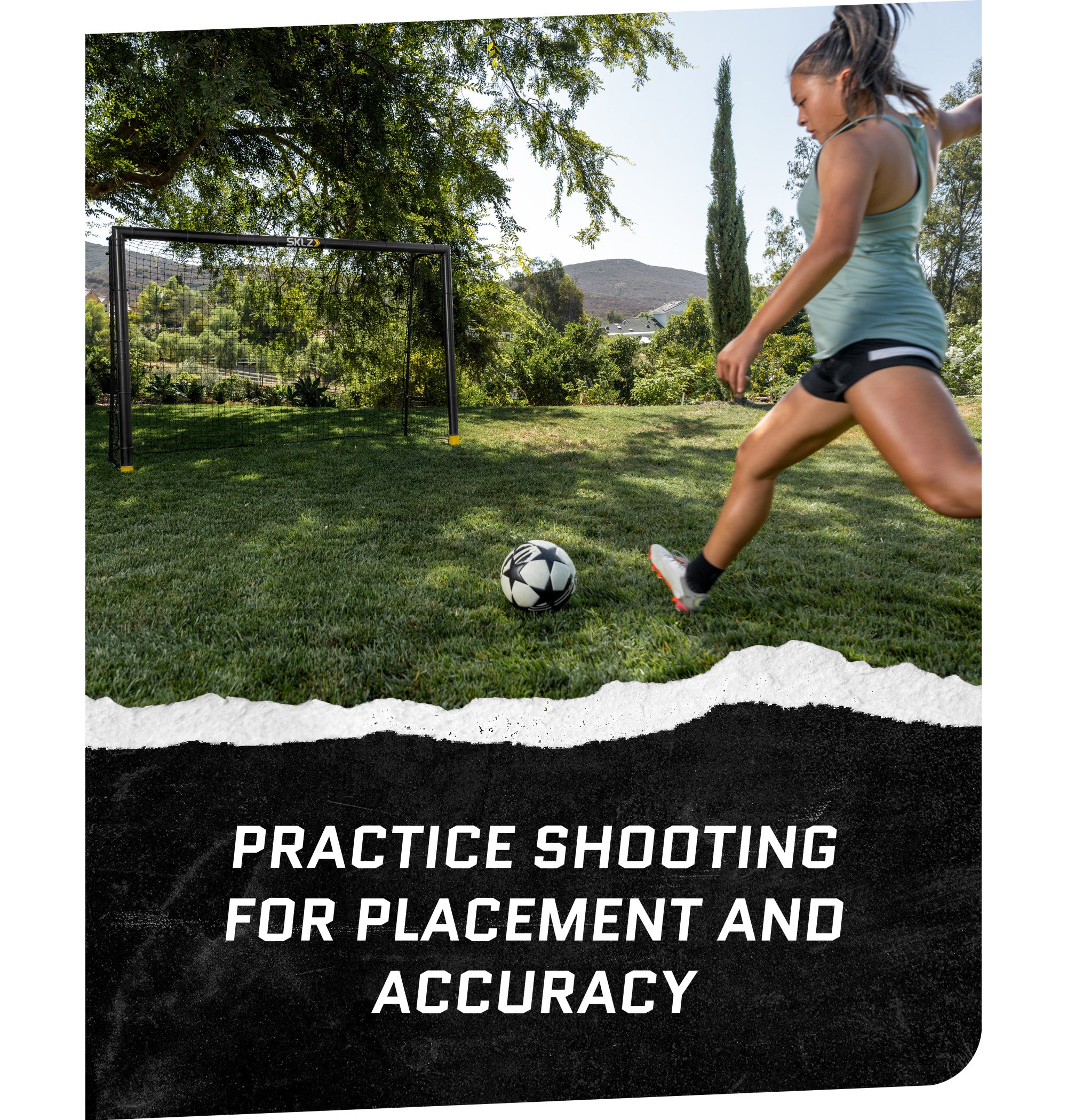 sklz-soccer-trainer-goal-2-6-x-1-5-m-fu-balltor-mit-reboundernetz-f-r-schussgena image 6