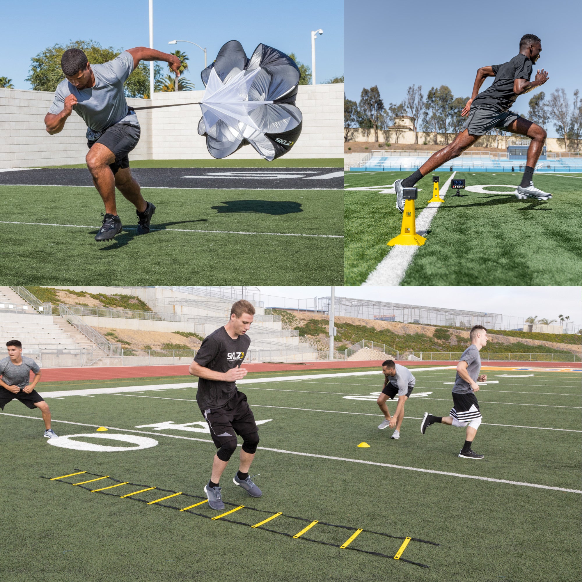 sklz-speed-and-agility-bundle-drei-in-einem-schnelligkeits-und-beweglichkeitstra image 2