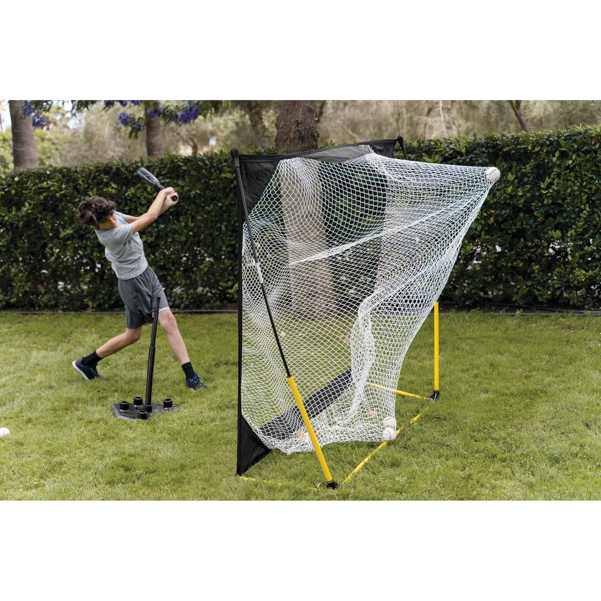 sklz-quickster-sport-net-ultra-langlebiges-baseball-schlagnetz-mit-schnellaufbau image 3