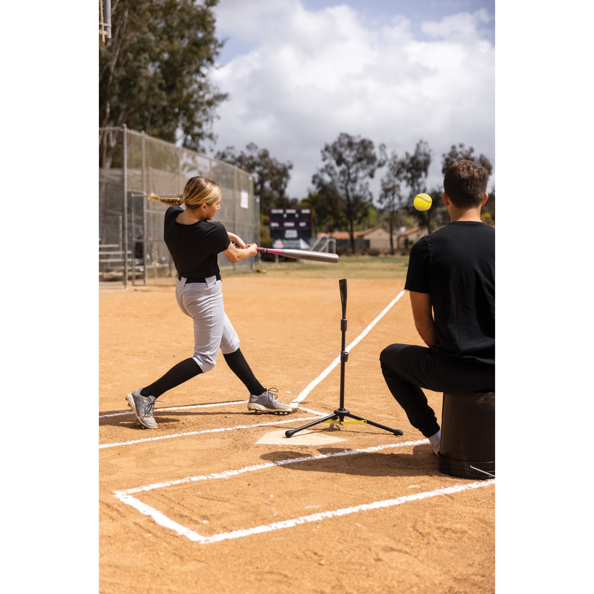 sklz-travel-tee-elite-transportabler-h-henverstellbarer-schlagtee-f-r-baseball-s image 6