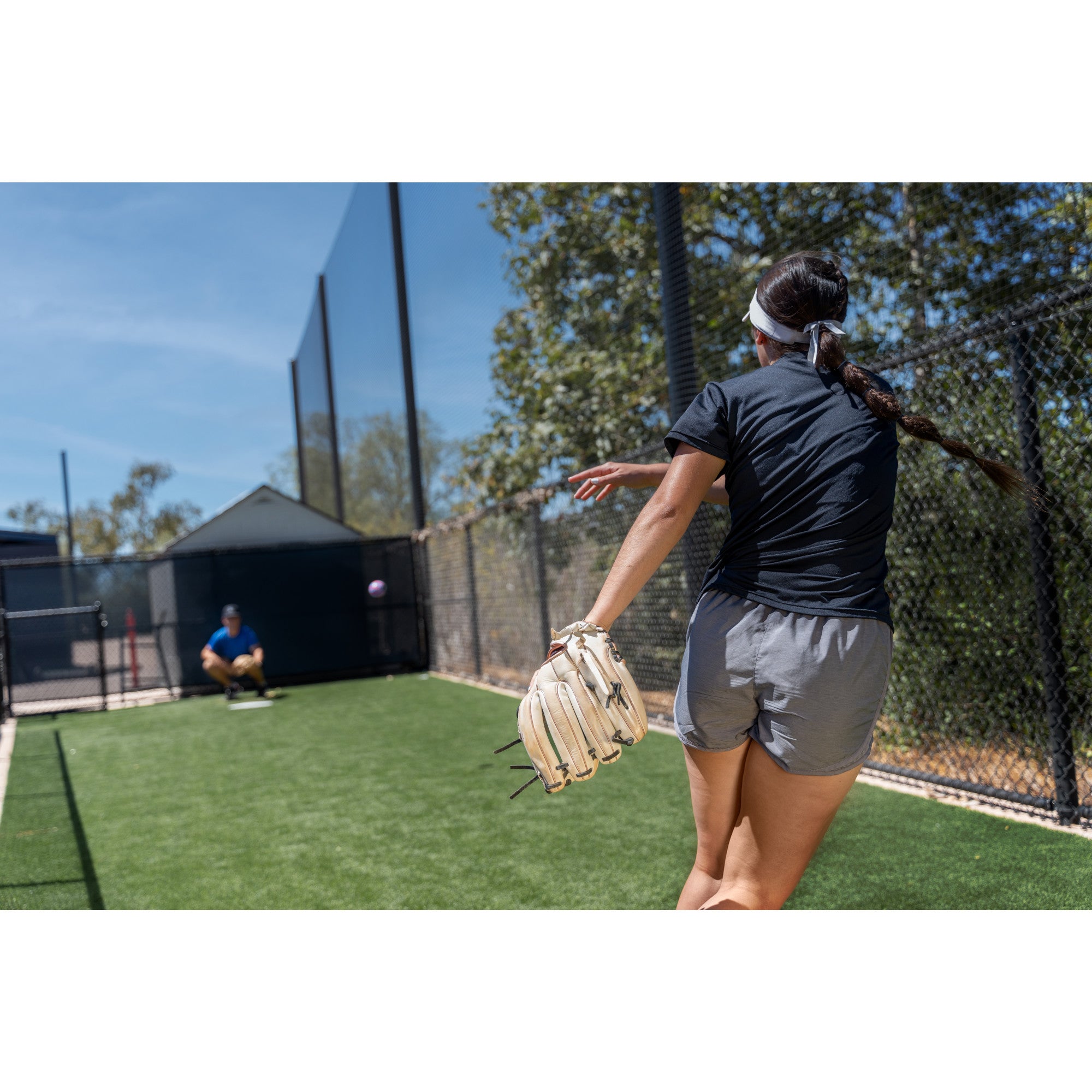 sklz-spin-vision-softball-farbwechselnder-spin-trainingsball-mit-drehungs-feedba image 2