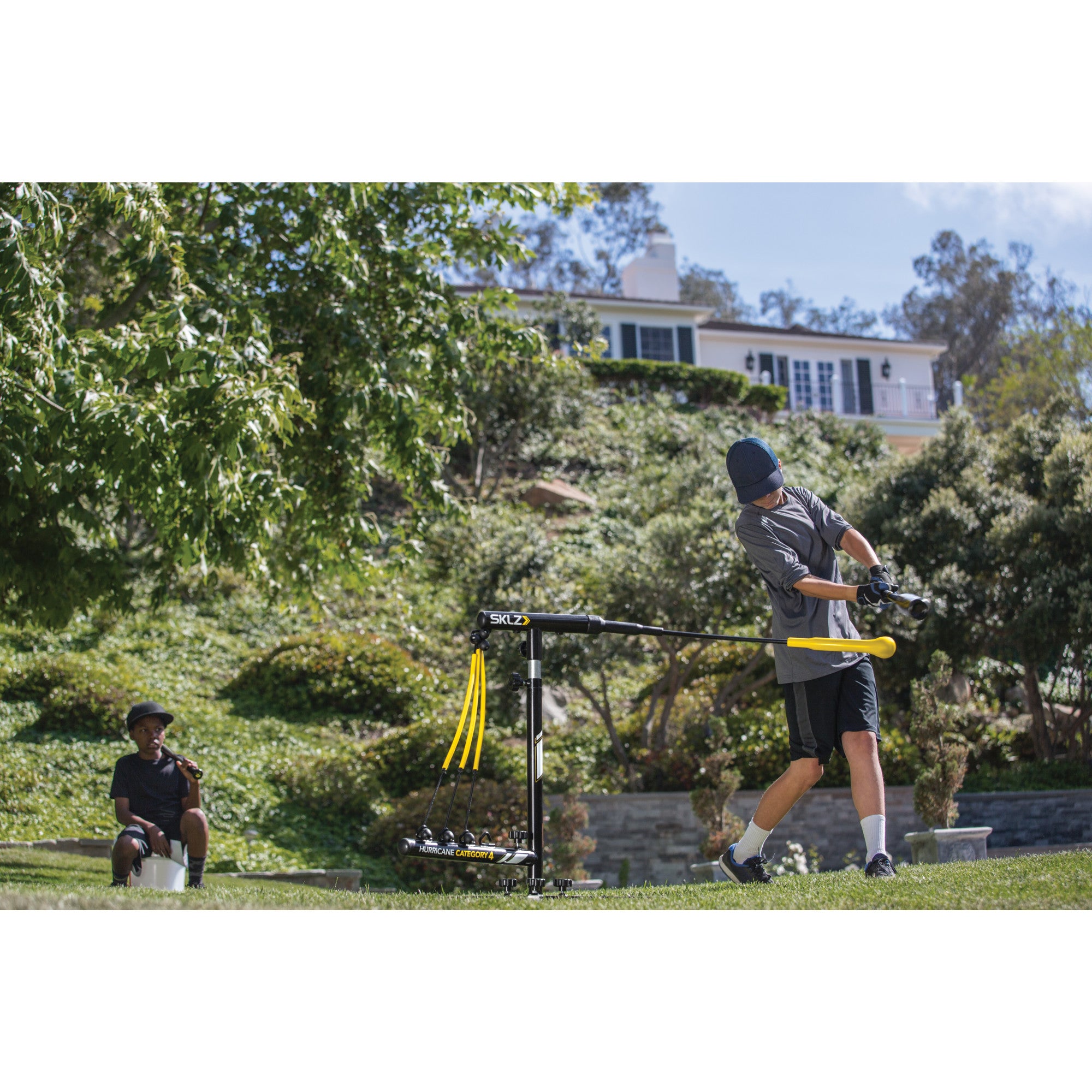 sklz-hurricane-category-4-baseball-softball-swing-trainer-mit-4-power-bands-und- image 2