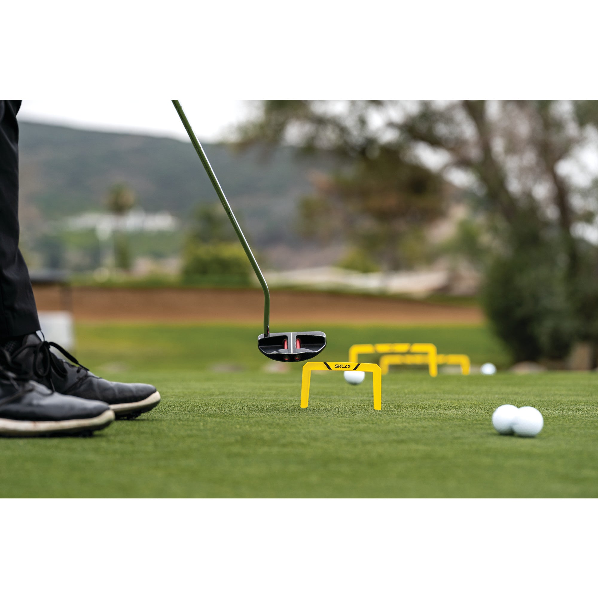 sklz-putt-path-gates-putting-tor-set-mit-4-8-und-12-zoll-toren-f-r-linie-startpu image 7