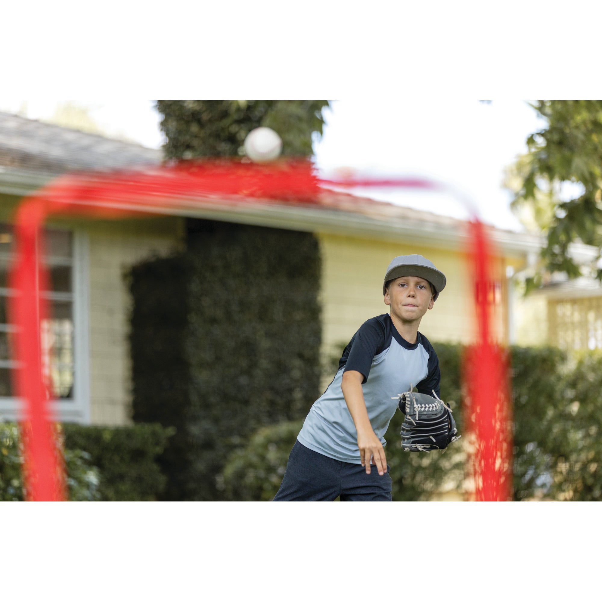 sklz-pitchback-youth-baseball-softball-reboundernetz-mit-strike-zone-ziel-f-r-wu image 7