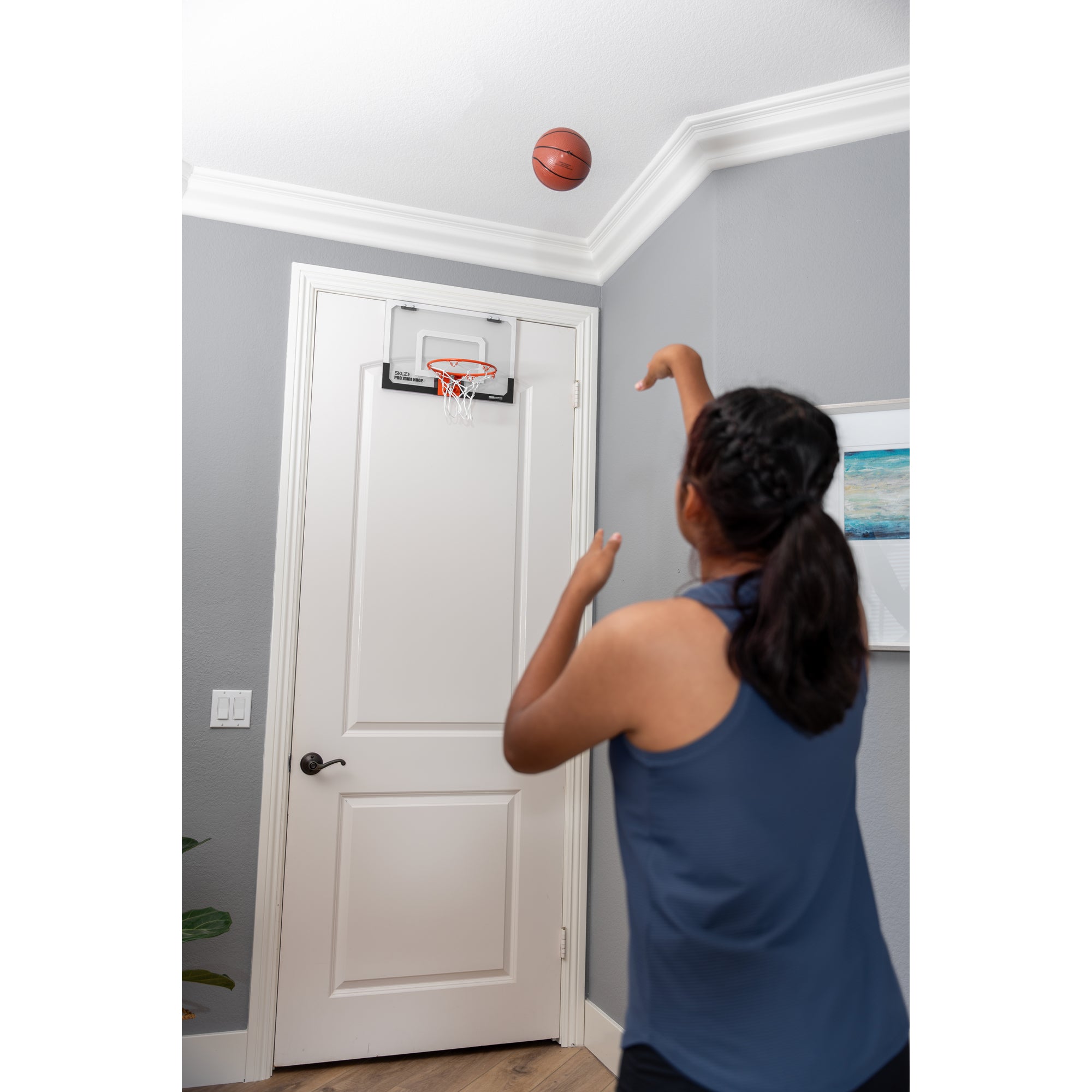sklz-pro-mini-hoop-mini-basketballkorb-mit-boards-und-netz-zur-t-rmontage image 5