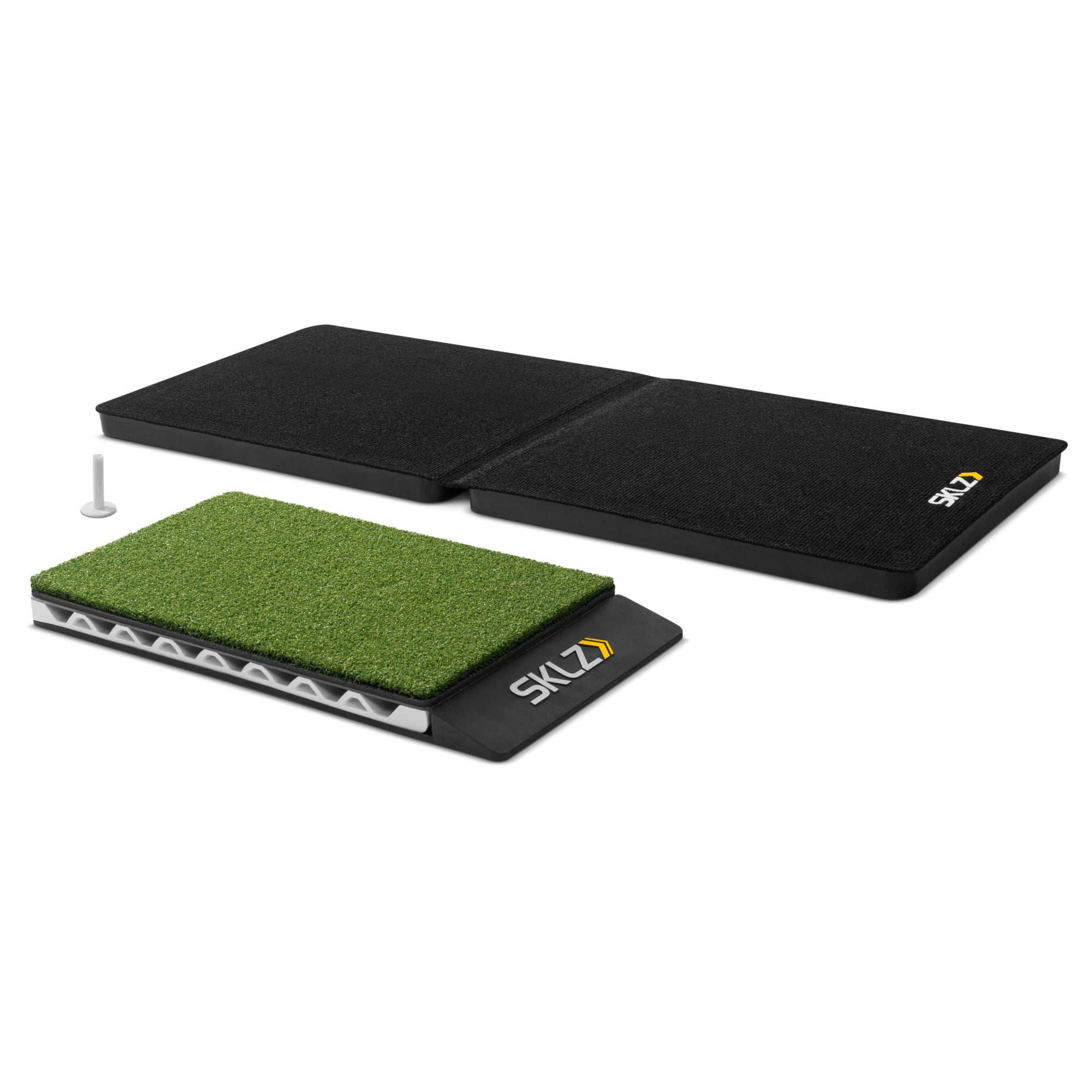 sklz-pure-divot-mat-18-x-11-golf-swing-trainingsmatte-mit-stance-matte image 1