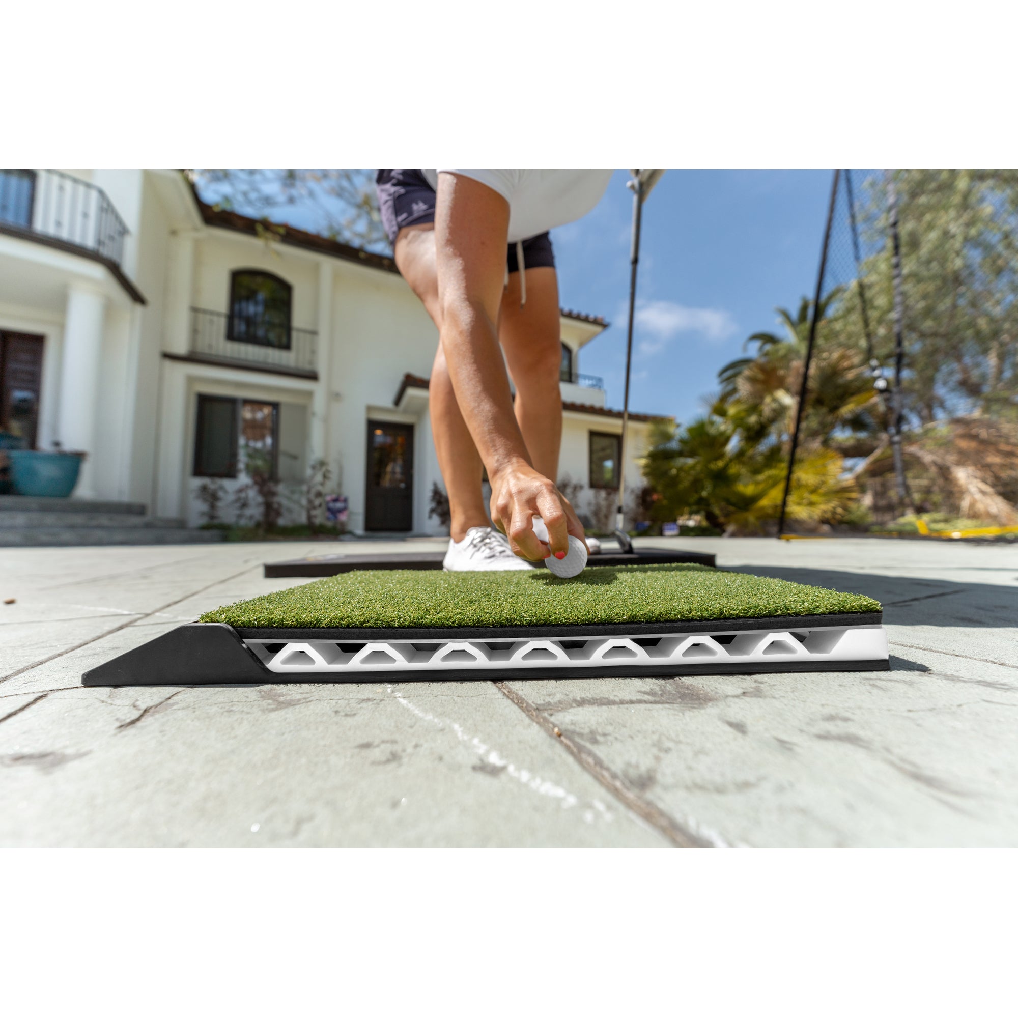 sklz-pure-divot-mat-18-x-11-golf-swing-trainingsmatte-mit-stance-matte image 5