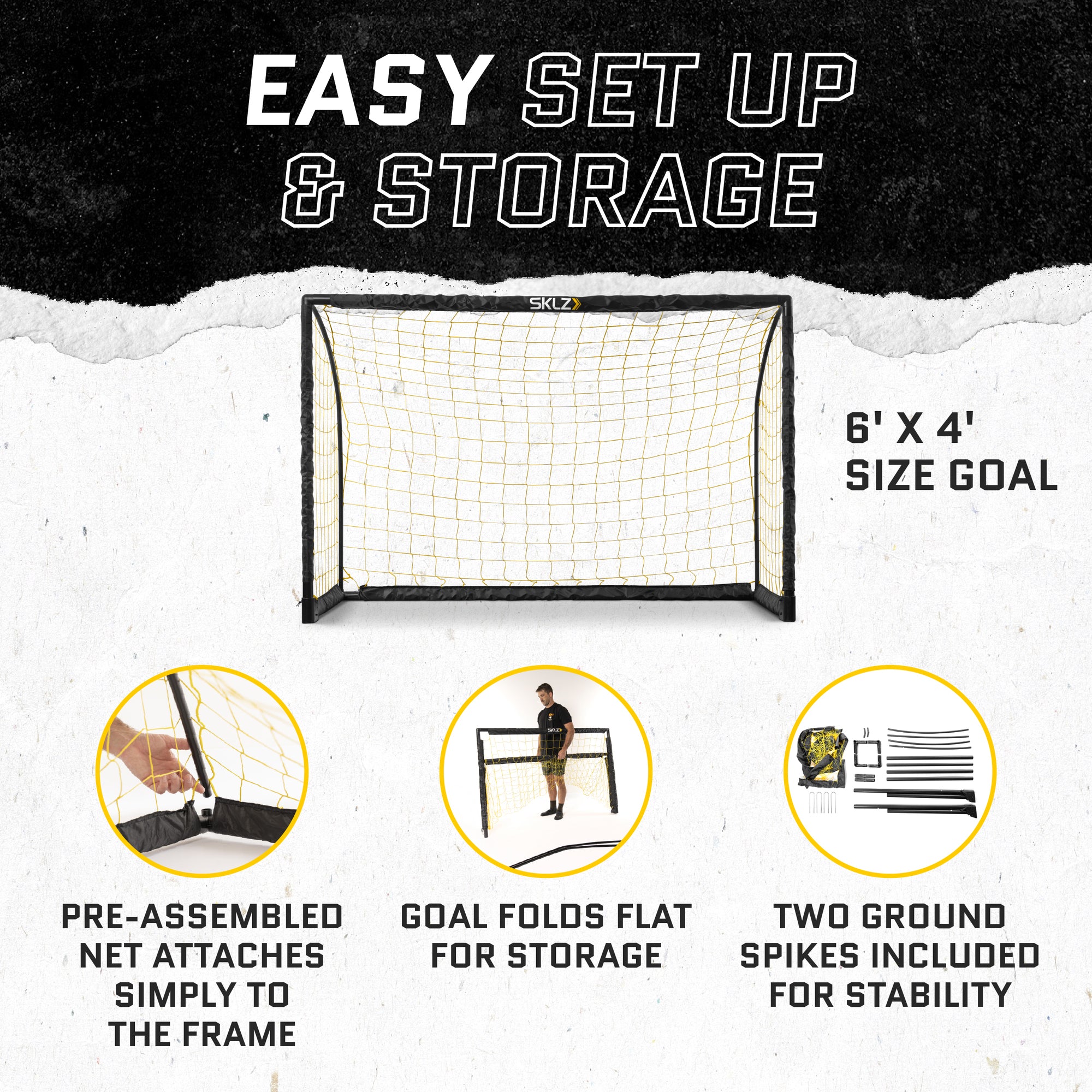 sklz-youth-striker-fu-balltor-6x4-fu image 5