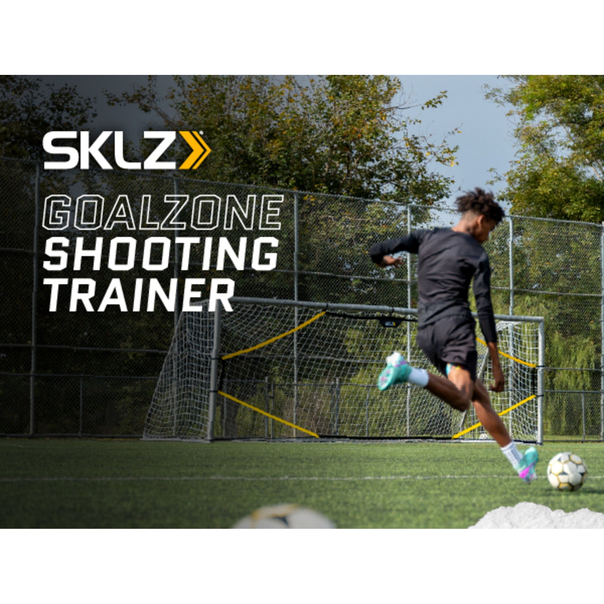 sklz-goalzone-shooting-target-fu-ball-torschusstrainer-mit-vier-eckzonen-und-dur image 2