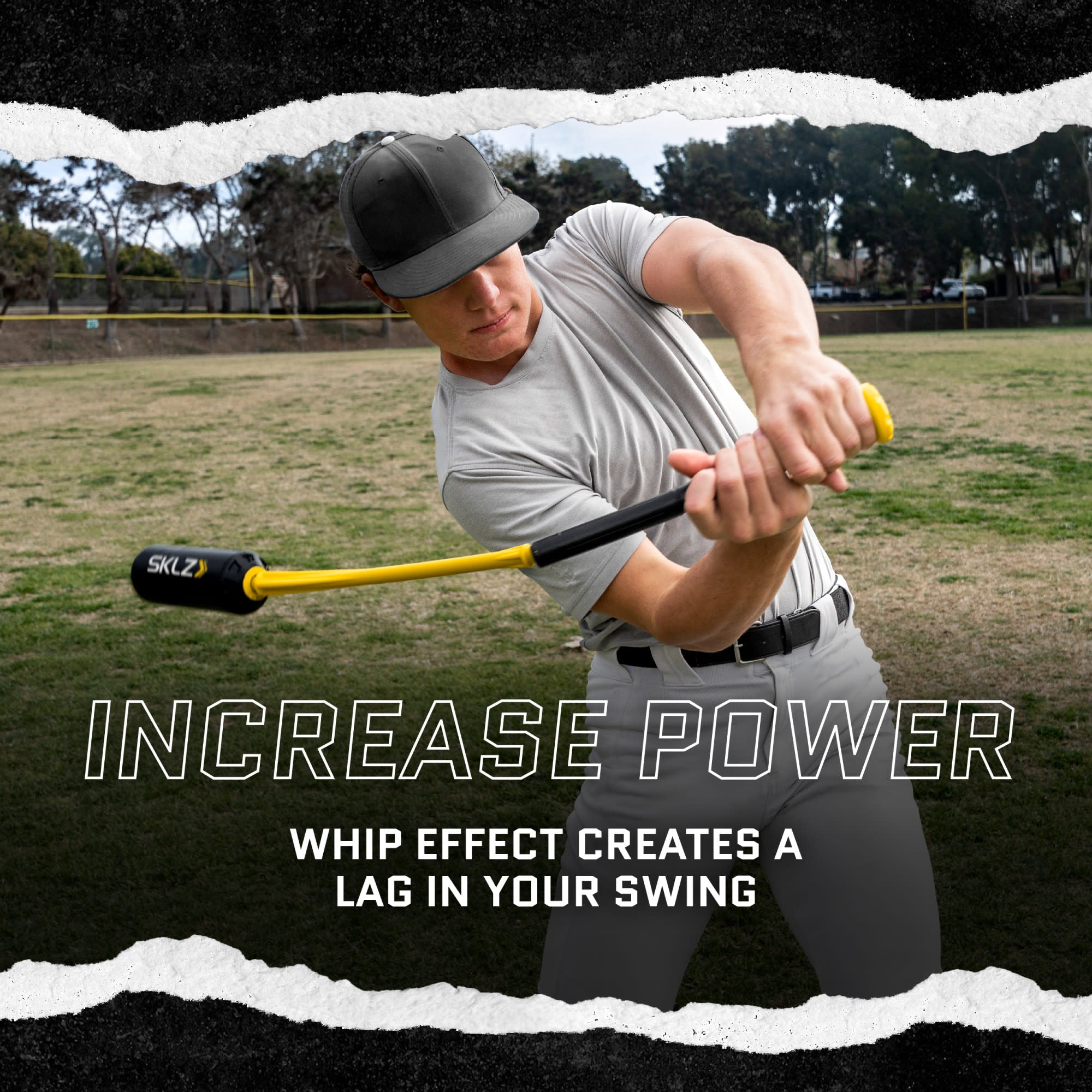 sklz-quick-pop-bat-baseball-softball-schwingtrainer-mit-silberschacht-und-peitsc image 3