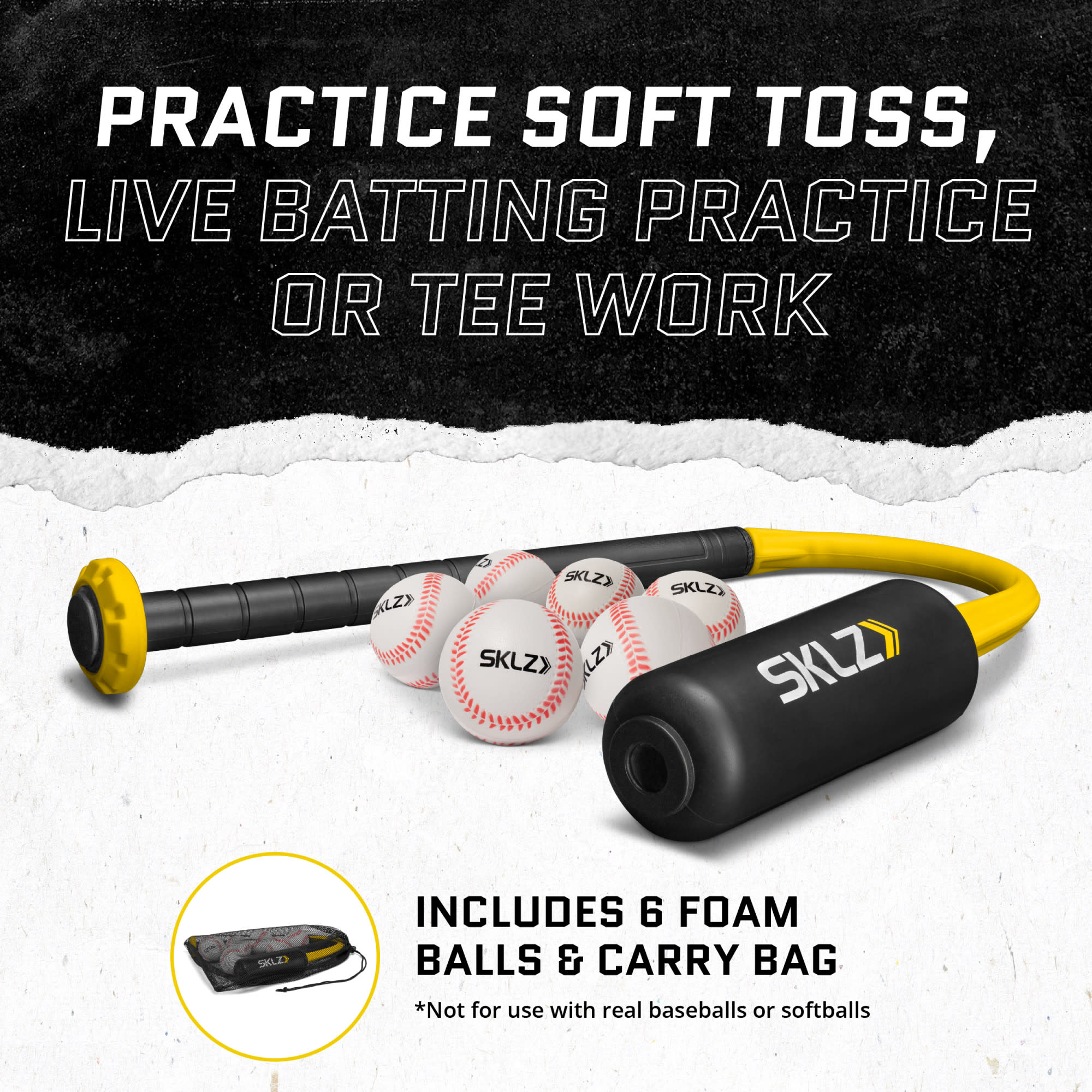 sklz-quick-pop-bat-baseball-softball-schwingtrainer-mit-silberschacht-und-peitsc image 6